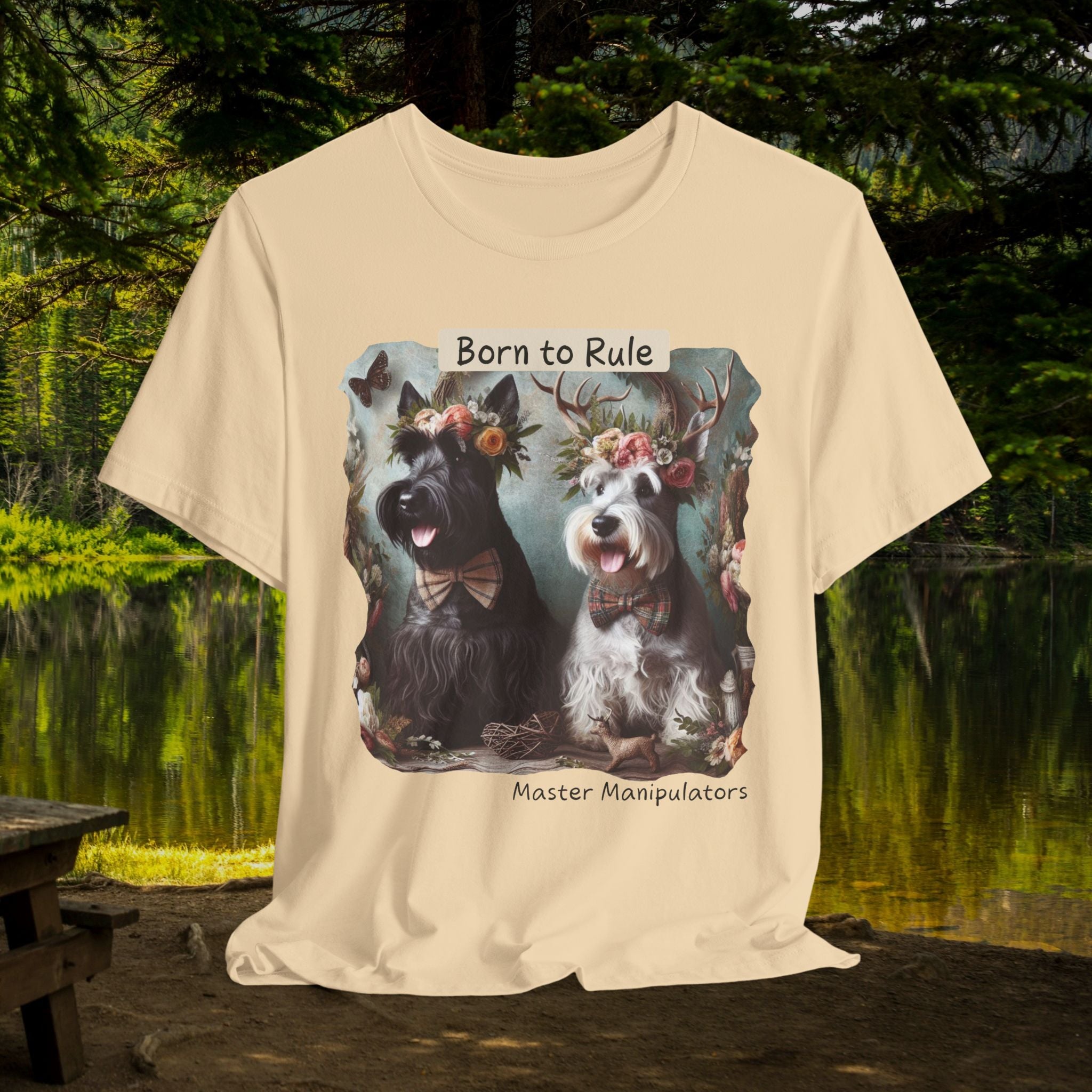 Born to Rule Unisex Jersey Tee - Perfect for Dog Lovers