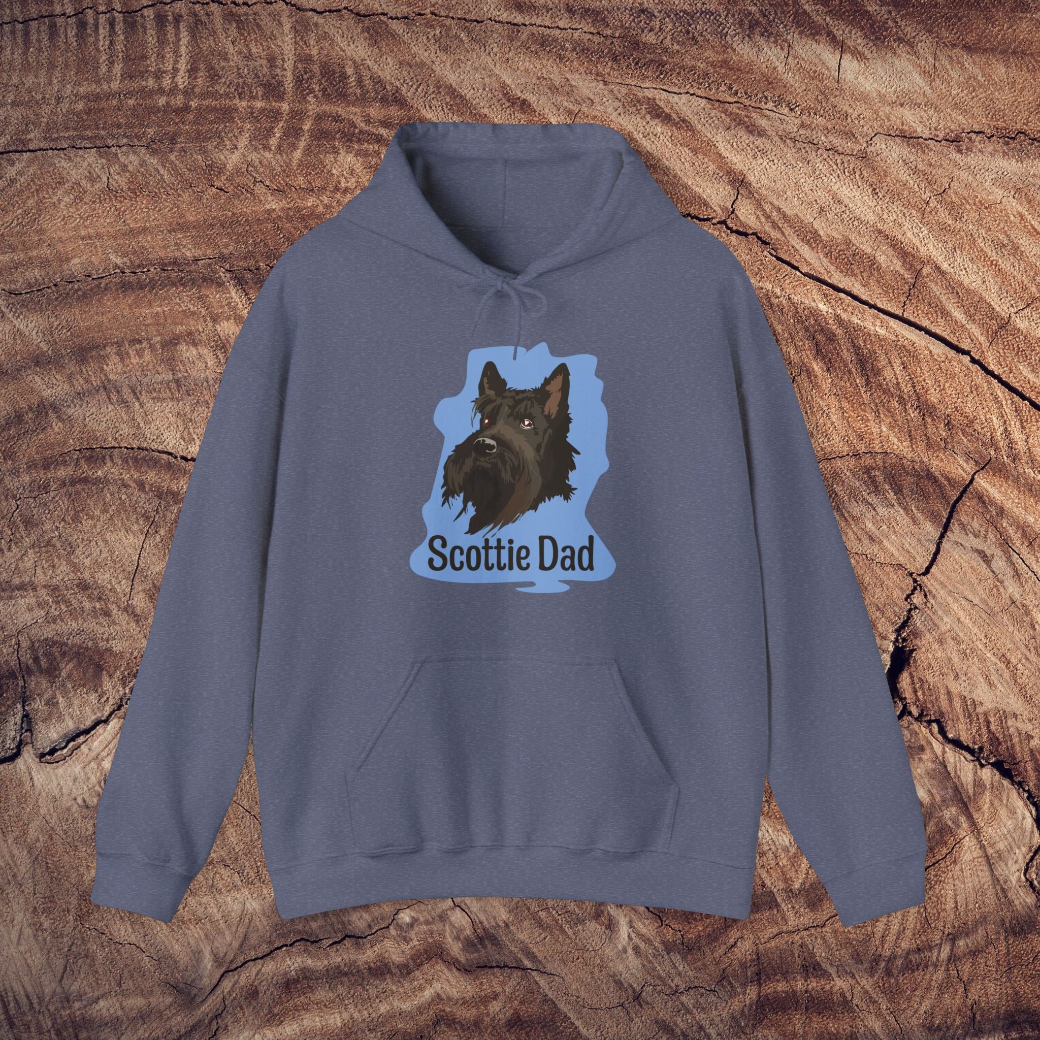 Scottie Dad Unisex Hoodie – Perfect Gift for Dog Lovers