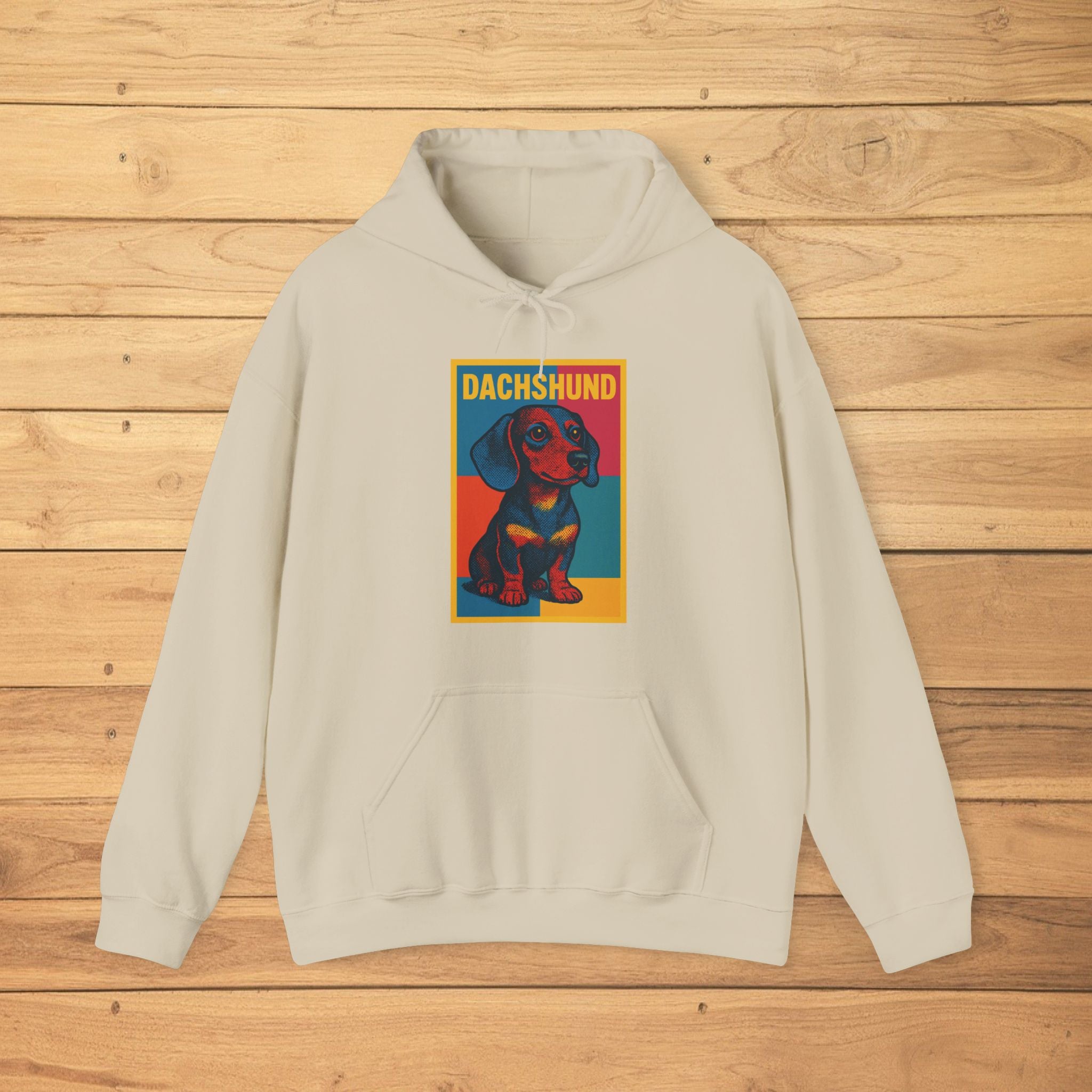 Dachshund Lover's Unisex Hoodie, Cute Dog Sweatshirt, Pet Owner Gift, Dachshund Fan Apparel, Animal Lover Clothing, Cozy Dog Hoodie