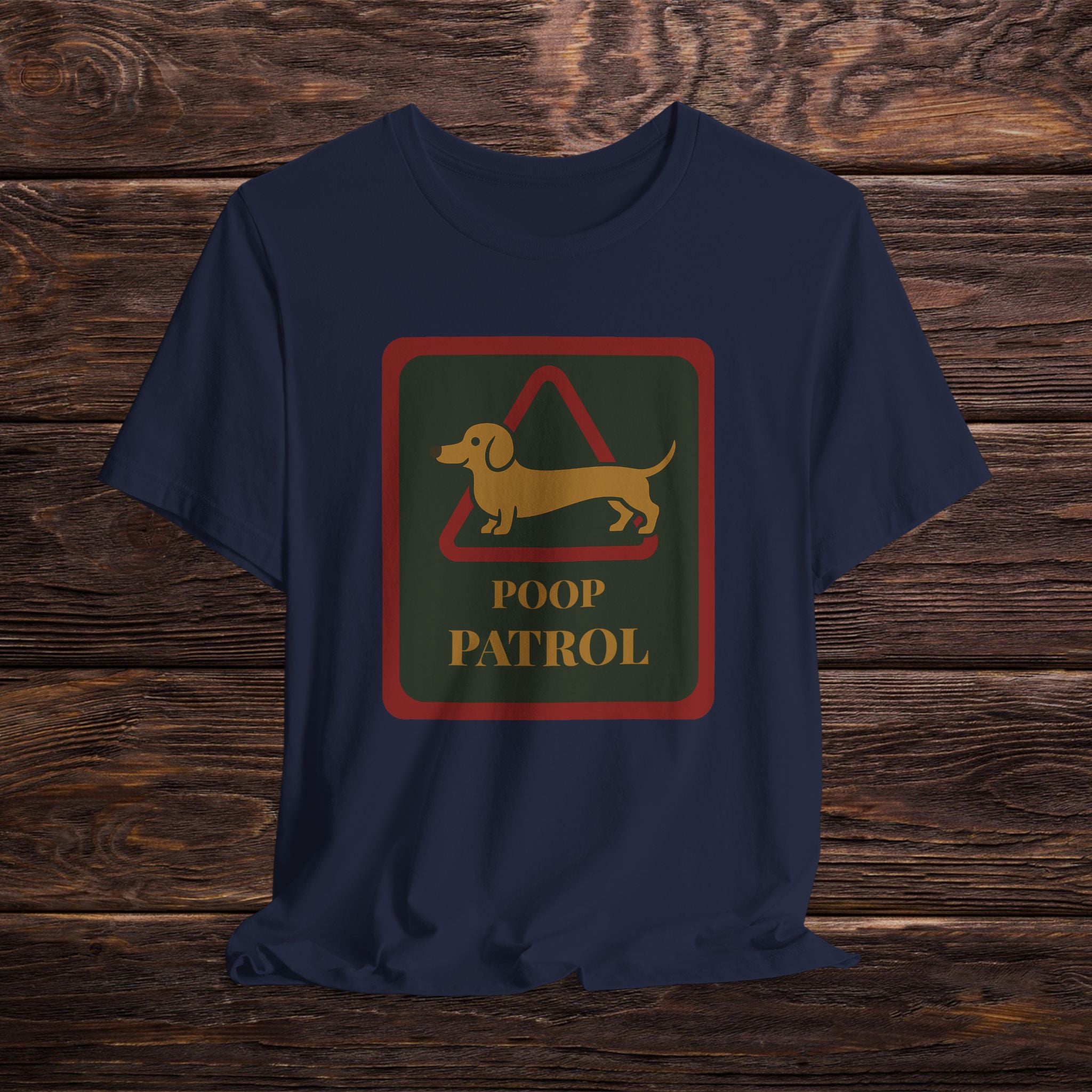 Humorous Dog Lover T-Shirt - Poop Patrol Tee, Pet Owner Gift, Funny Dog Shirt, Dog Parent Apparel, Cute Canine Tee