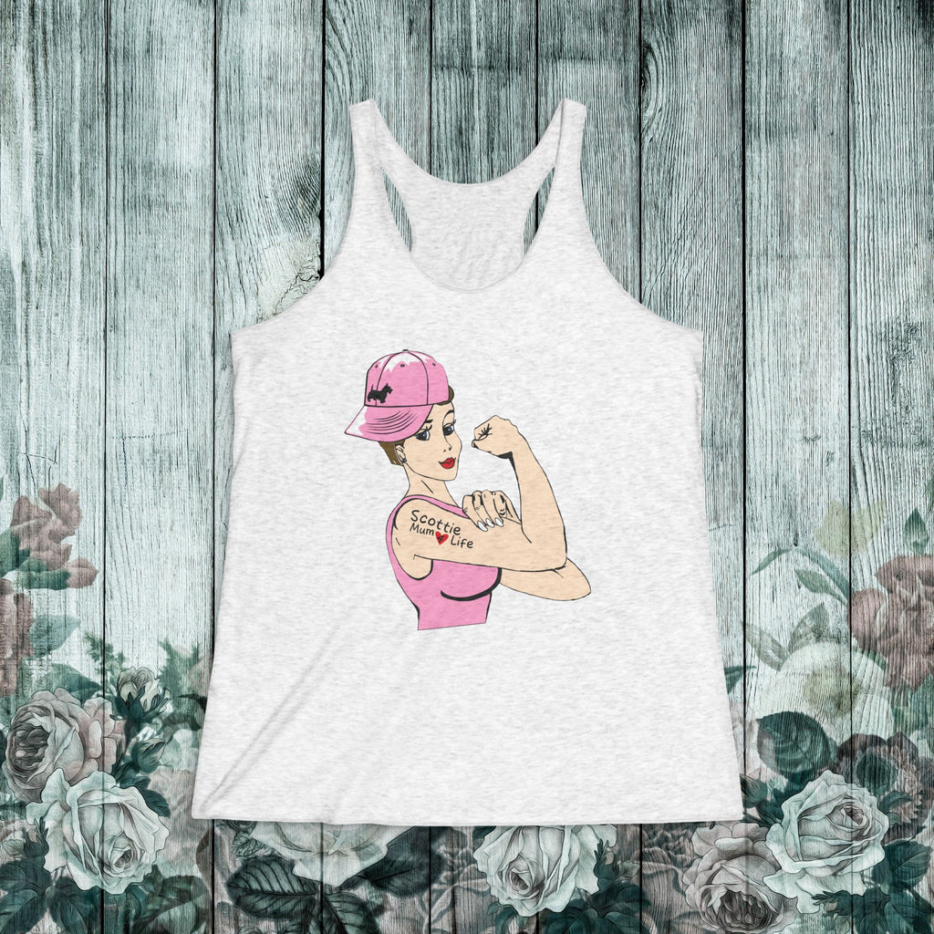 Racerback Tank - Top for strong Scottie Mama's