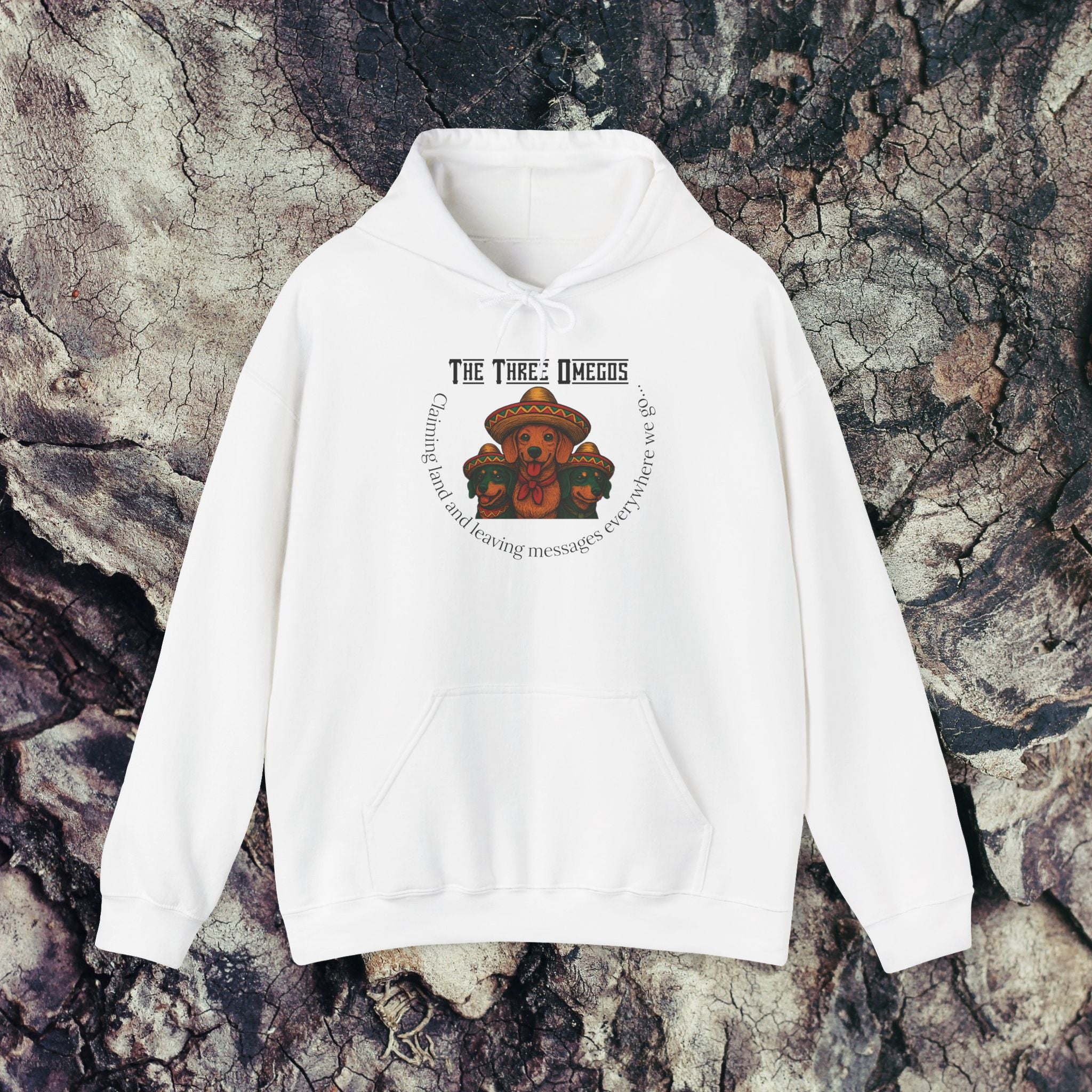 Three Demons Unisex Hoodie, Autumn Fashion, Cozy Layering, Halloween Gift, Unique Graphic Sweatshirt