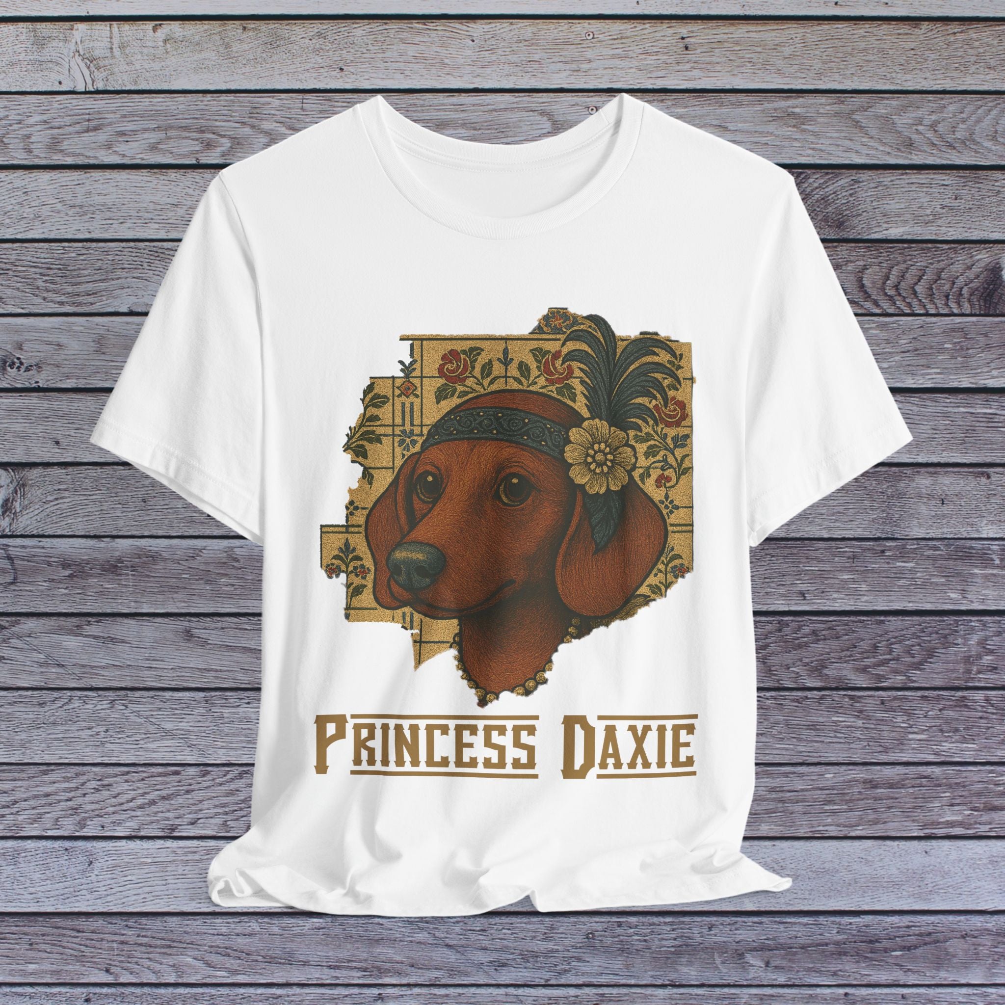Dachshund Royalty – Regal Daxie Tee