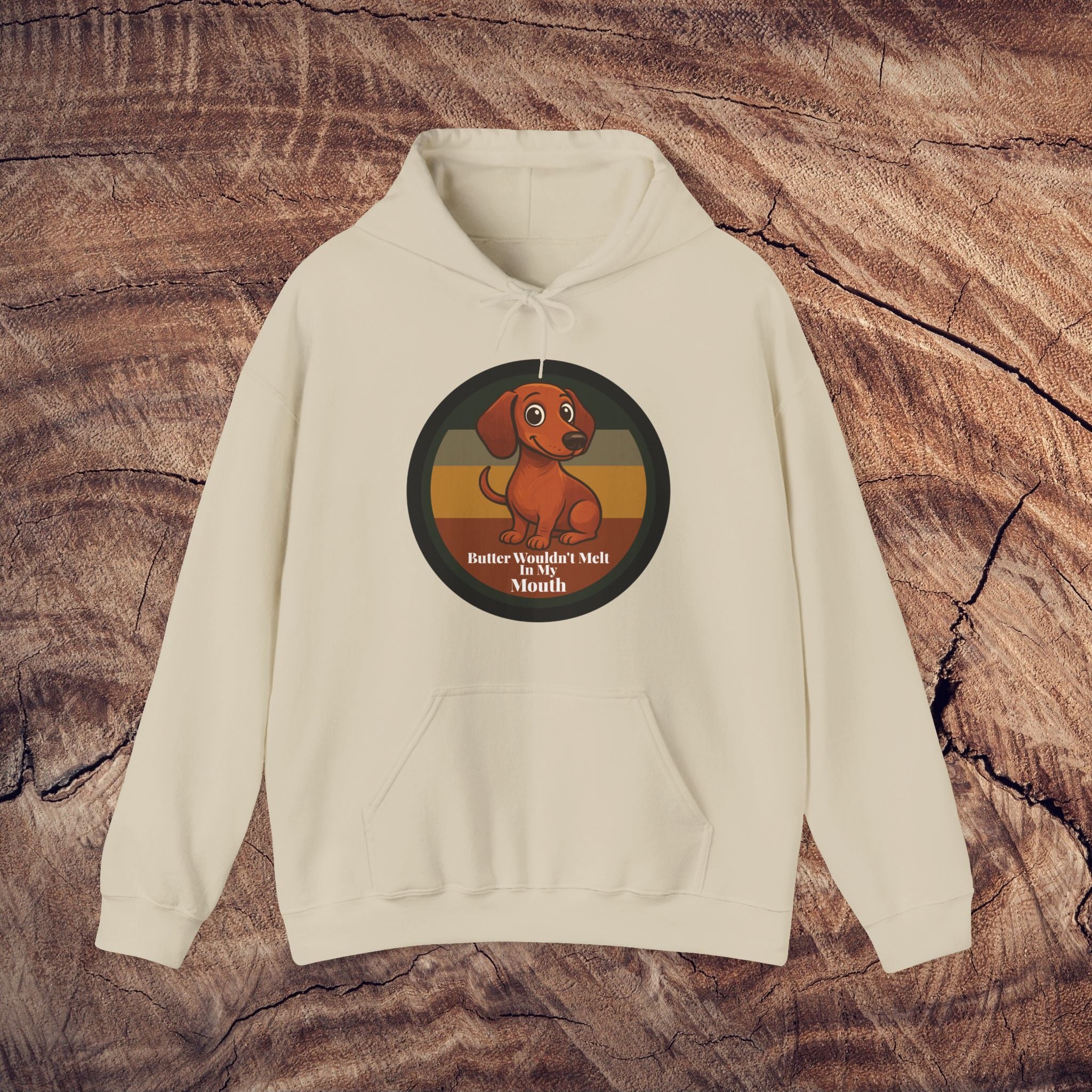 Dachshund Pride Unisex Hooded Sweatshirt | LGBTQ+ Month Gift, Cozy Pet Lover Apparel, Cute Dog Hoodie, Casual Fashion, Unique Gift Idea