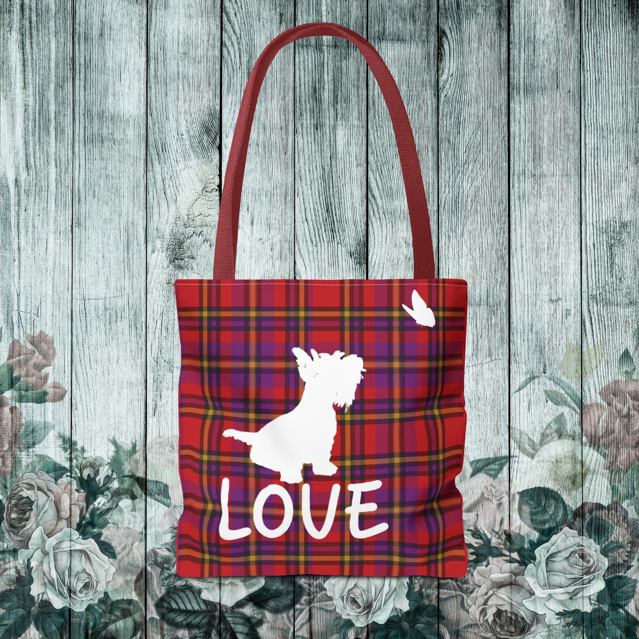 Scottish Terrier Love Tote Bag - Stylish Dog Lover's Carryall