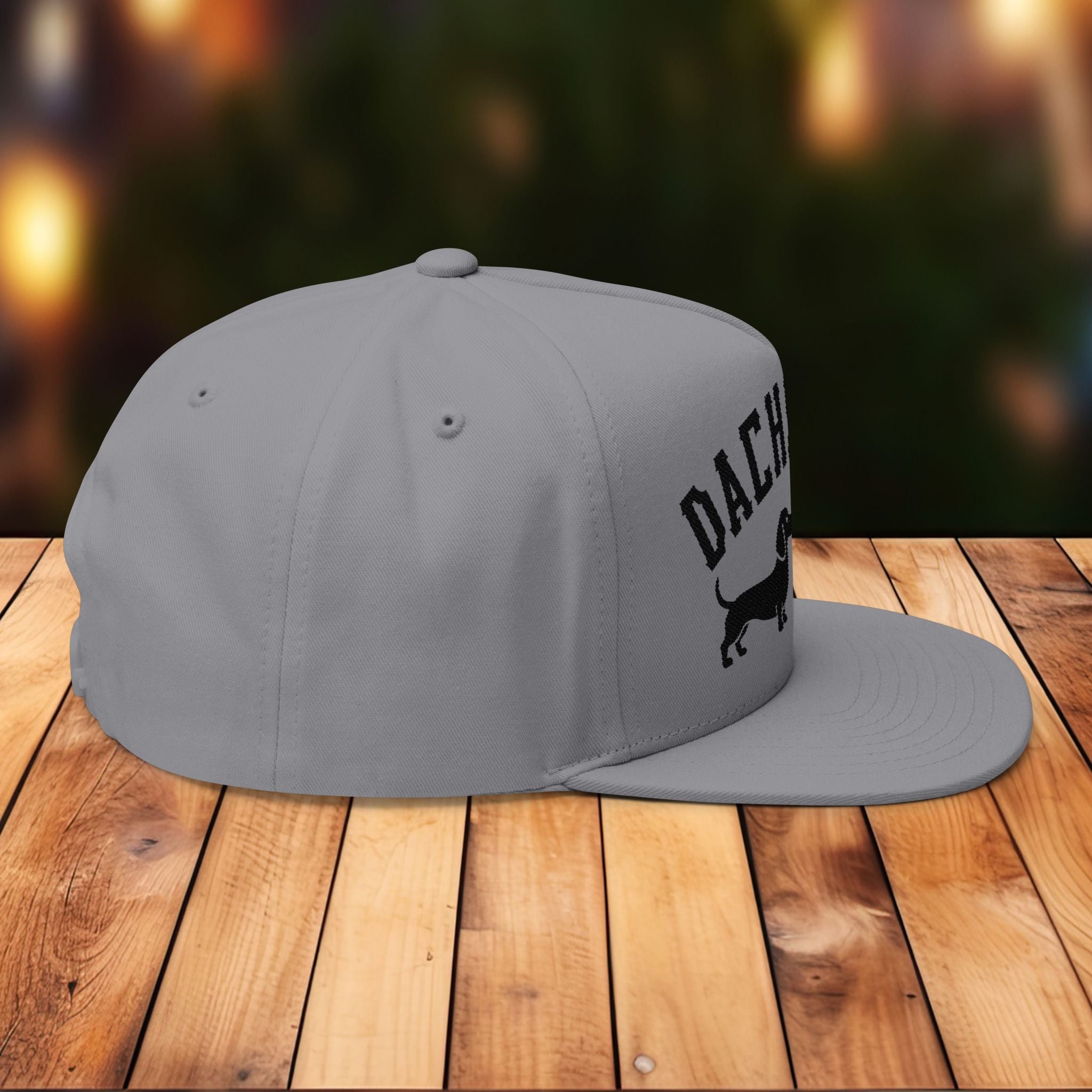 Dachshund Flat Bill Cap, Stylish Pet Lover Hat, Dog-themed Baseball Cap, Custom Embroidery Gift for Dachshund Owners, Puppy Birthday [...]