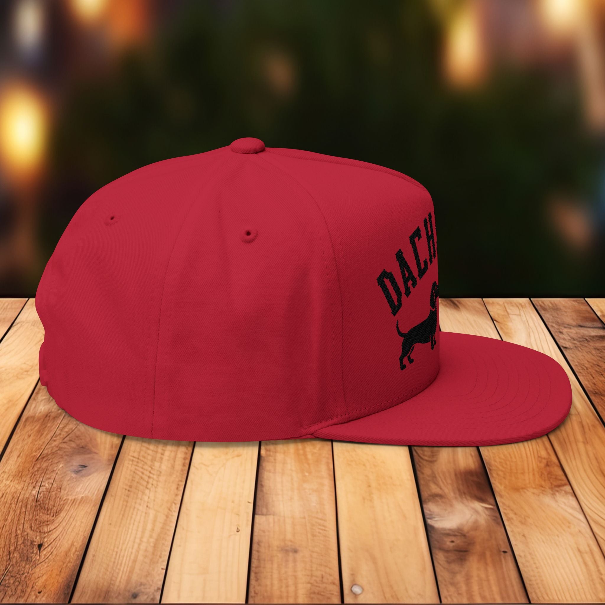 Dachshund Flat Bill Cap, Stylish Pet Lover Hat, Dog-themed Baseball Cap, Custom Embroidery Gift for Dachshund Owners, Puppy Birthday [...]