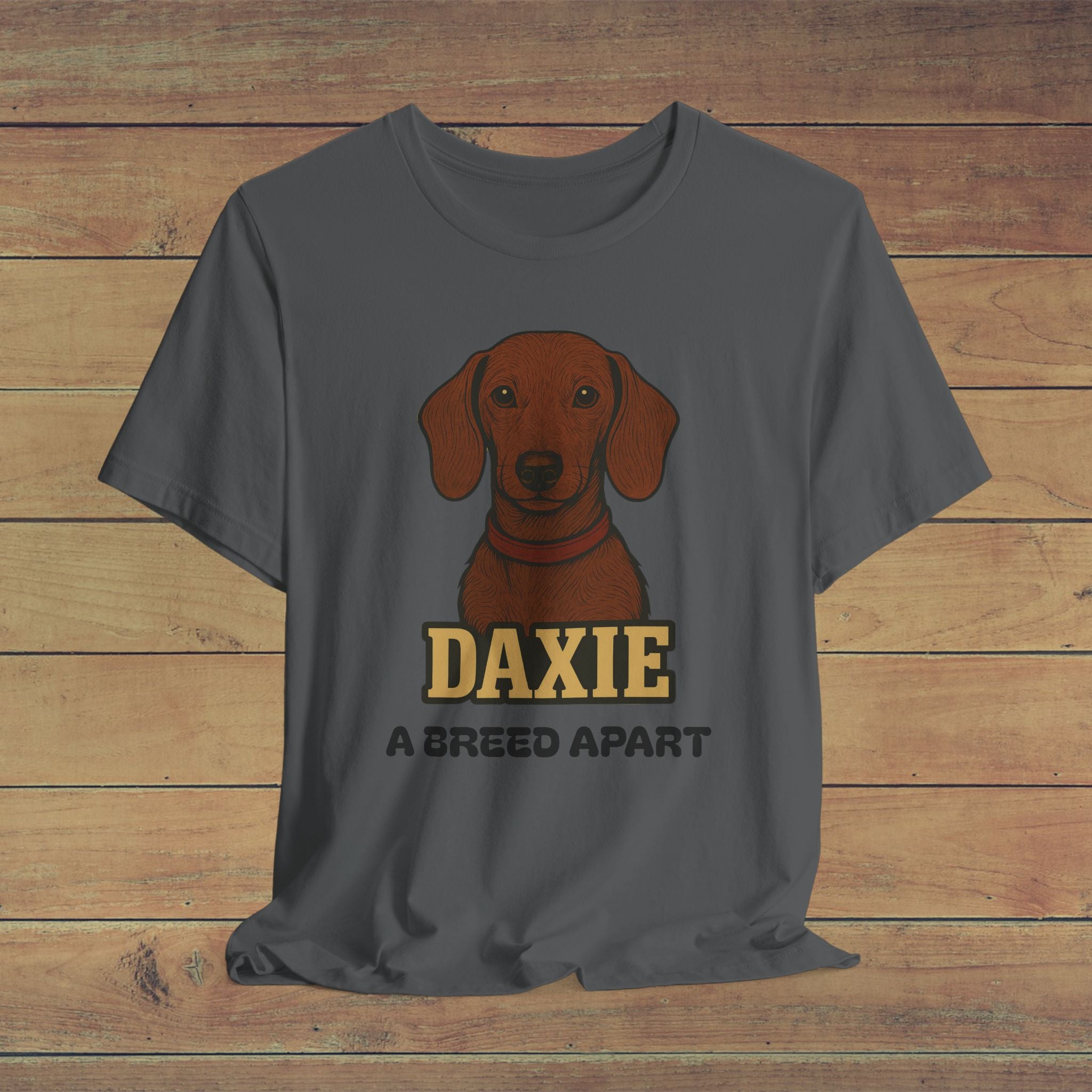Dachshund Lover Tee, Dog Mom Shirt, Animal Adoption Gift, Pet Parent Apparel, Cute Dog Graphic T-Shirt, Gift for Dog Lovers