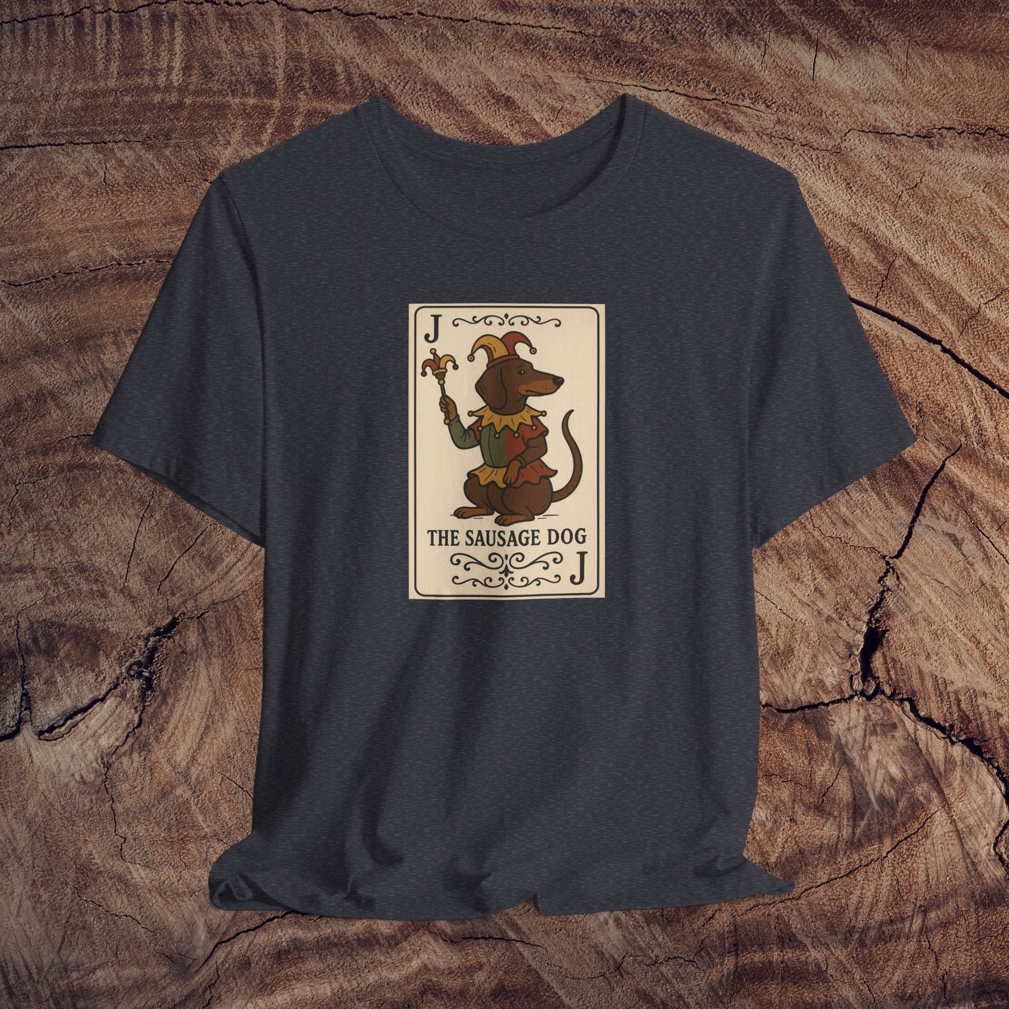 Dachshund Joker Tee – Your Wild Card Look
