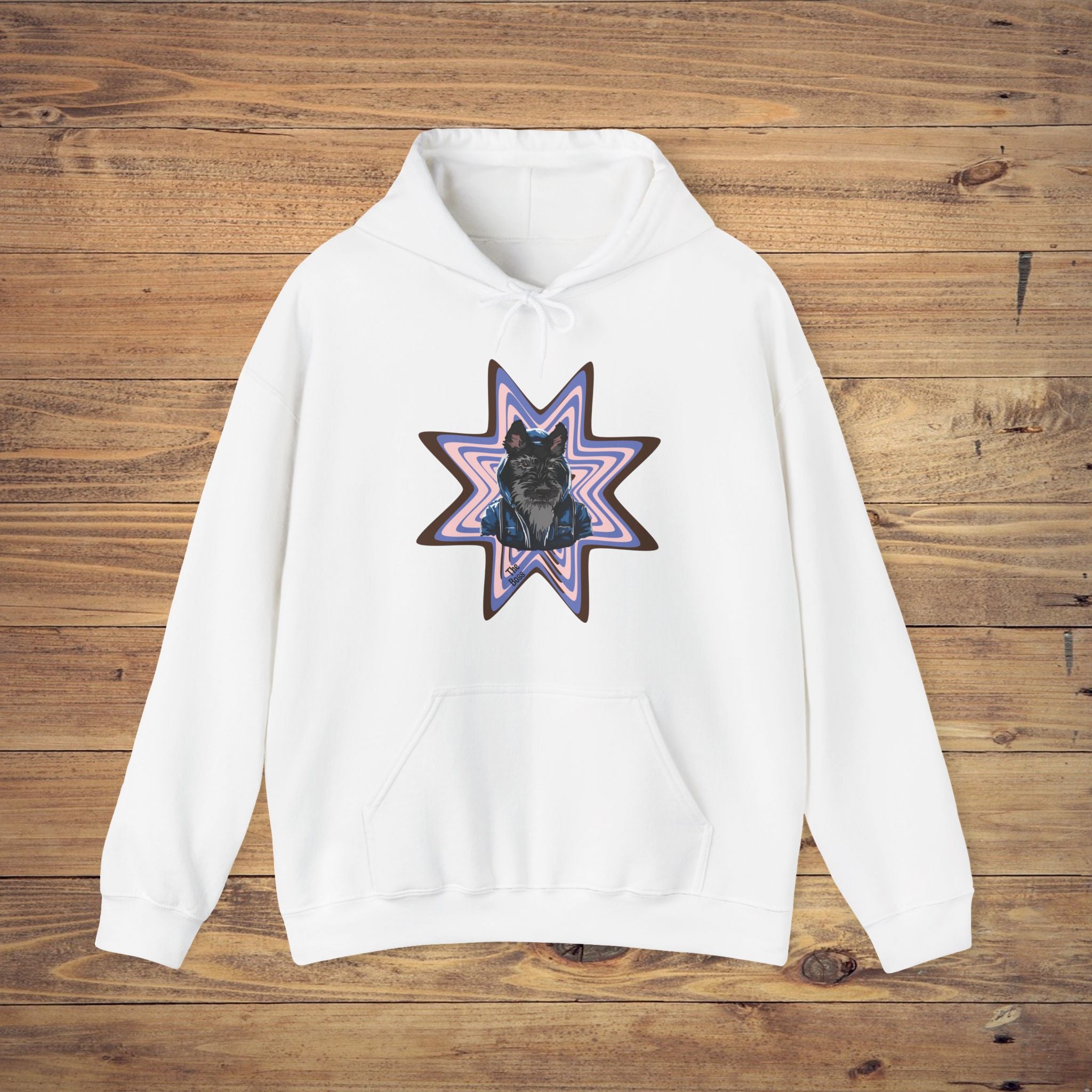 Starry Cat Unisex Hoodie - Cozy Blend for Pet Lovers