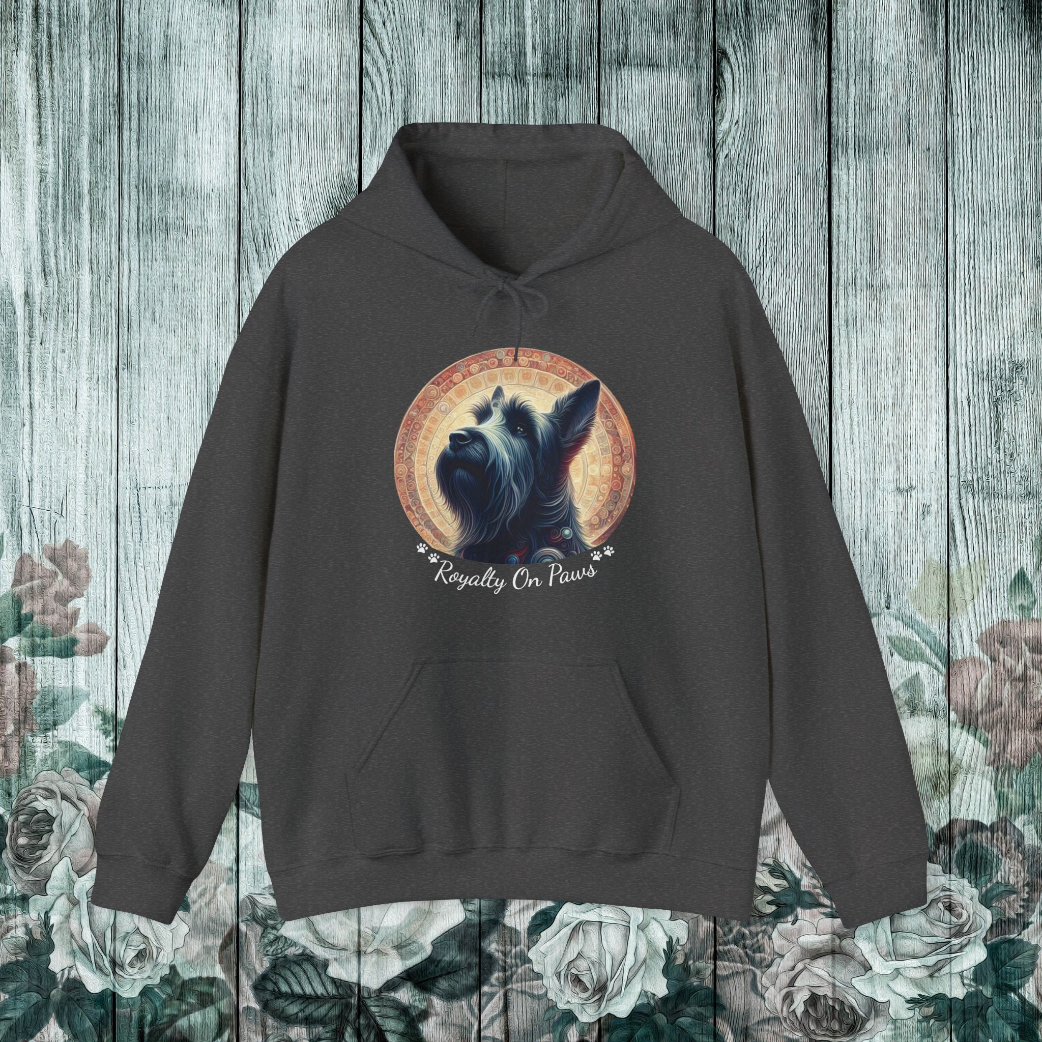 Royalty On Paws Unisex Heavy Blend Hoodie - Cozy Pet Love Sweatshirt