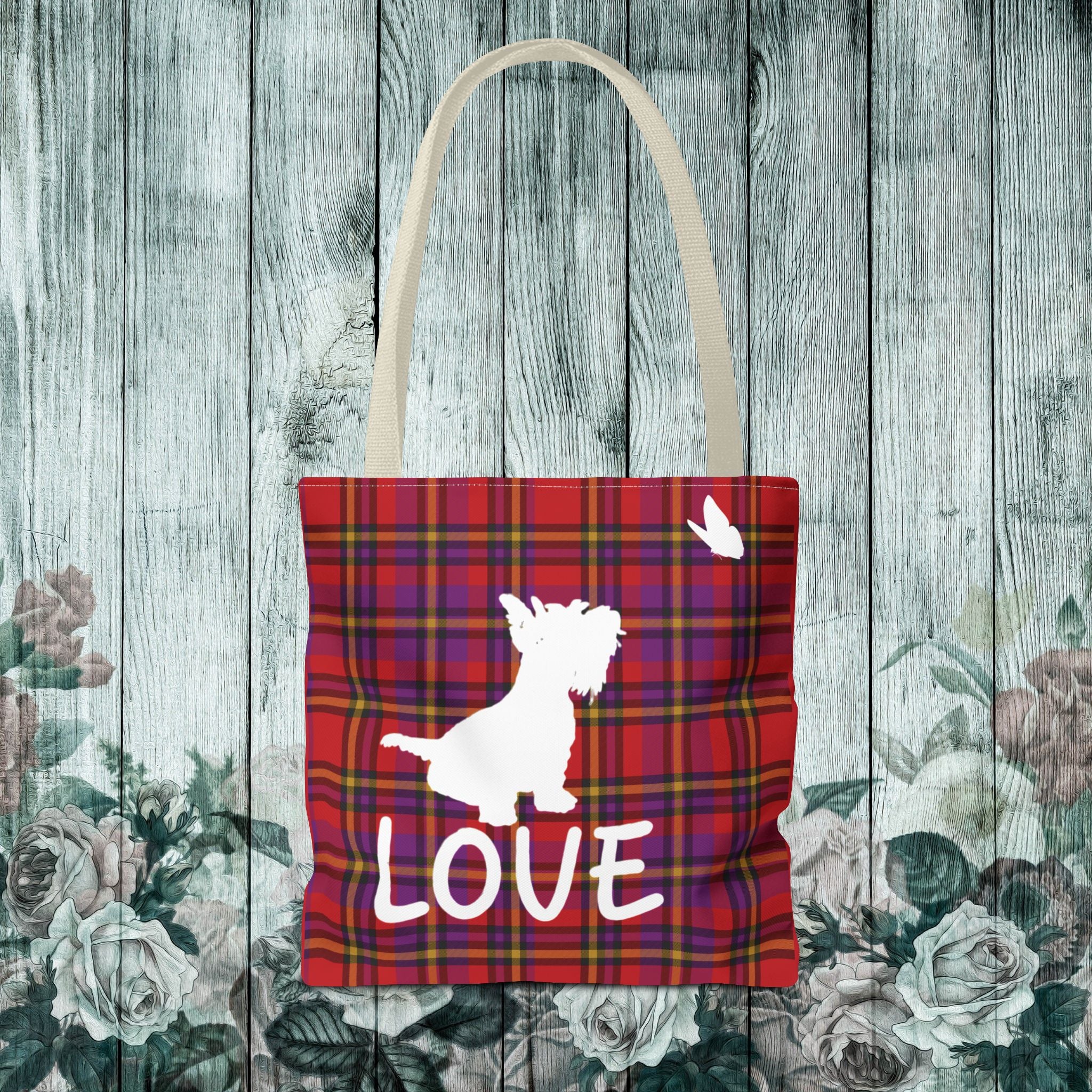 Scottish Terrier Love Tote Bag - Stylish Dog Lover's Carryall