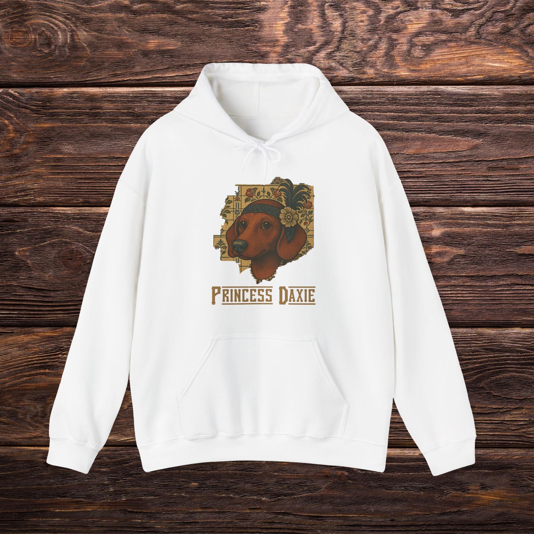 Her Royal Daxieness – Sausage Dog Princess Hoodie