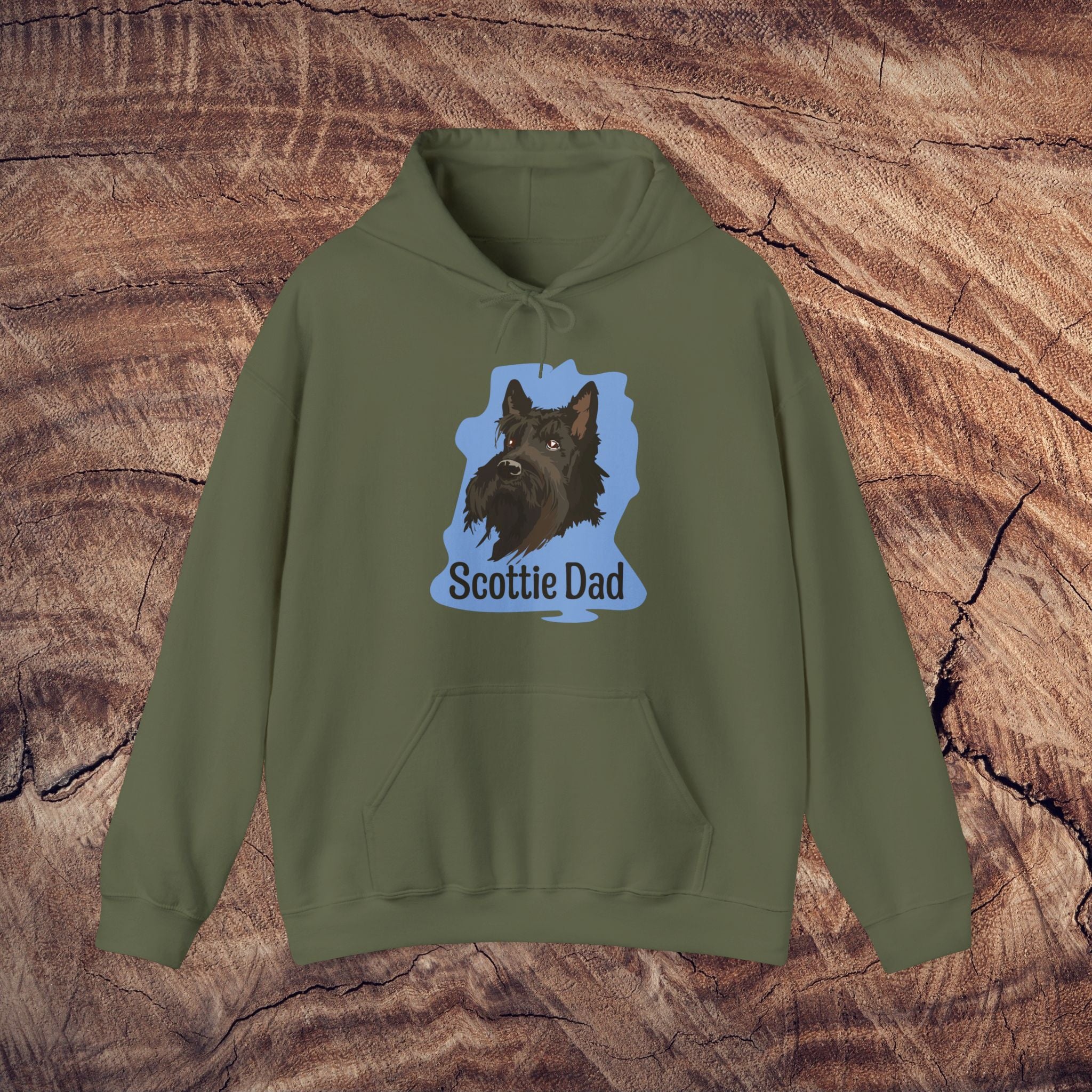 Scottie Dad Unisex Hoodie – Perfect Gift for Dog Lovers