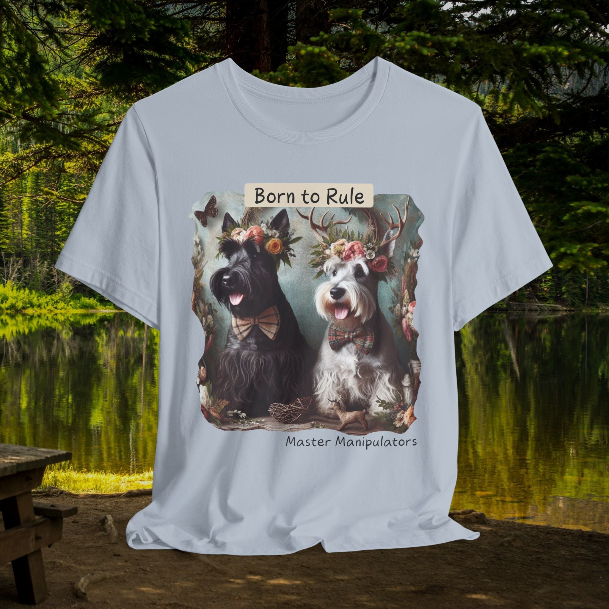 Born to Rule Unisex Jersey Tee - Perfect for Dog Lovers