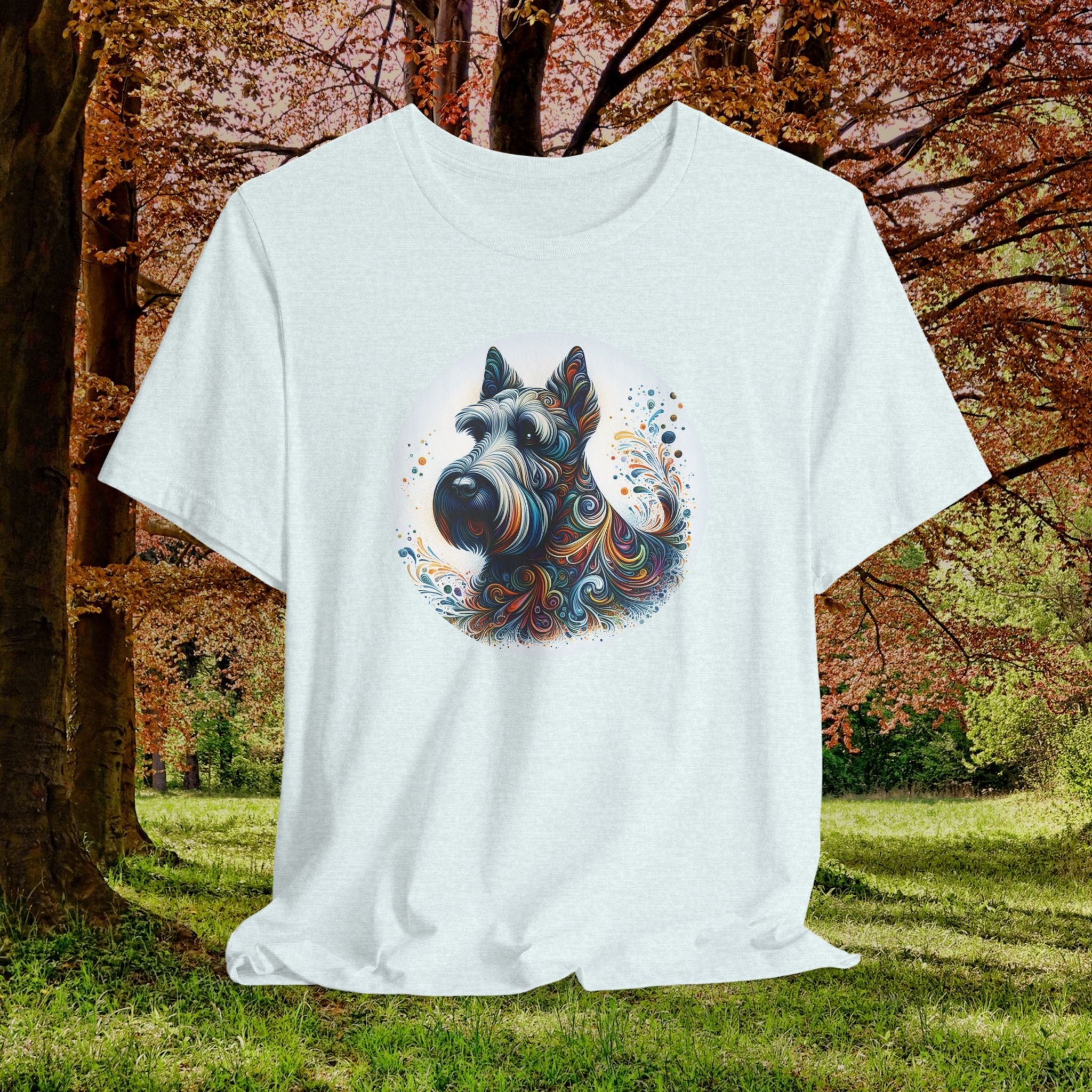 Artistic Dog Lover Tee - Unisex Jersey Short Sleeve Shirt