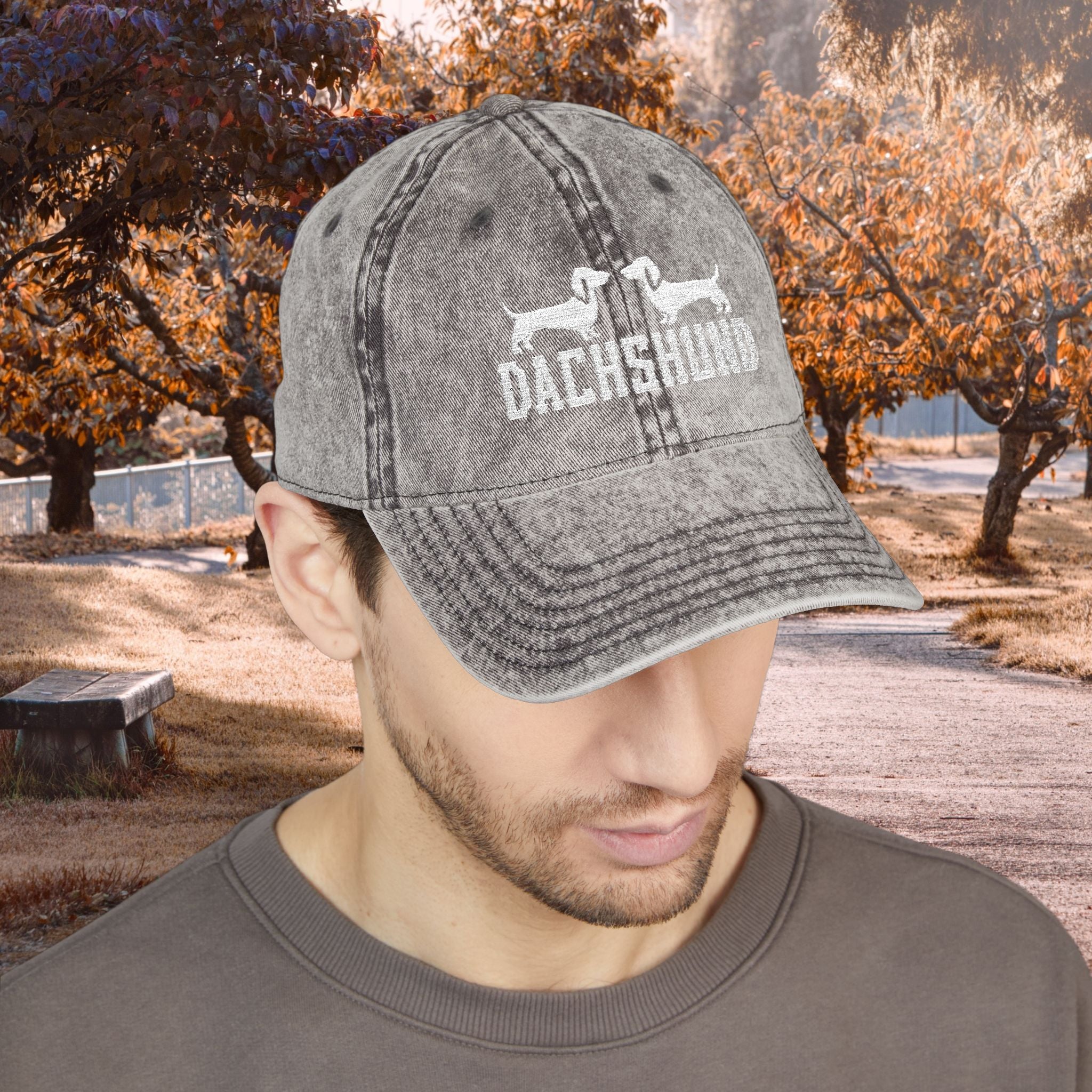 Vintage Dachshund Cap, Dog Lover’s Hat, Vintage Style Baseball Cap, Pet Owner Gift, Casual Outdoor Accessory