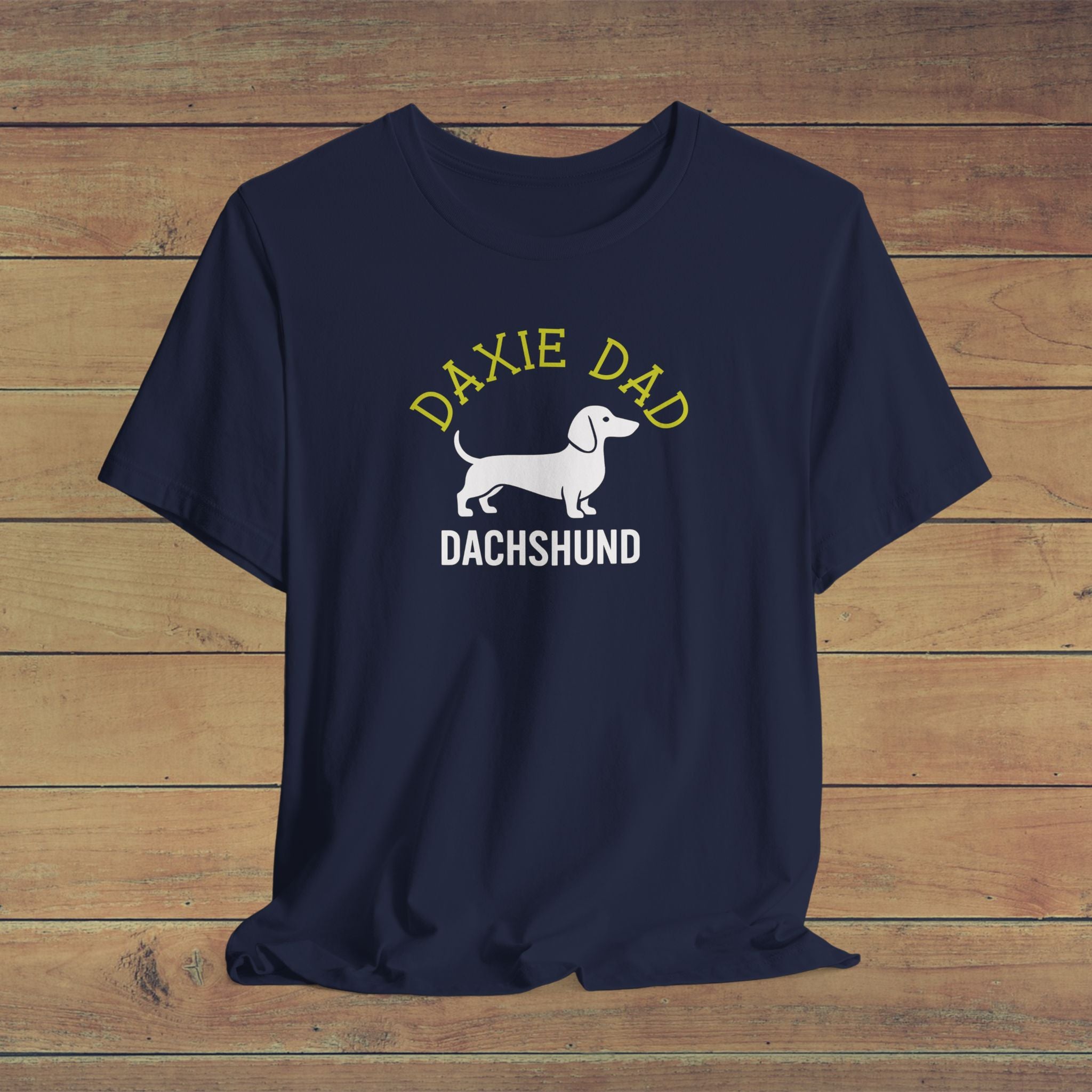 Daxie Dad Unisex Tee – Lightweight Shirt for Sausage Dog Dads