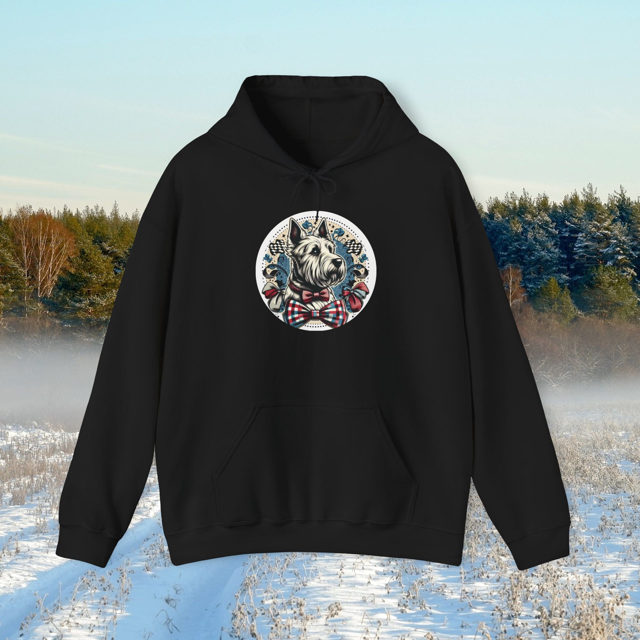 West Highland Terrier Hoodie - Cozy Unisex Pullover Sweatshirt for Dog Lovers