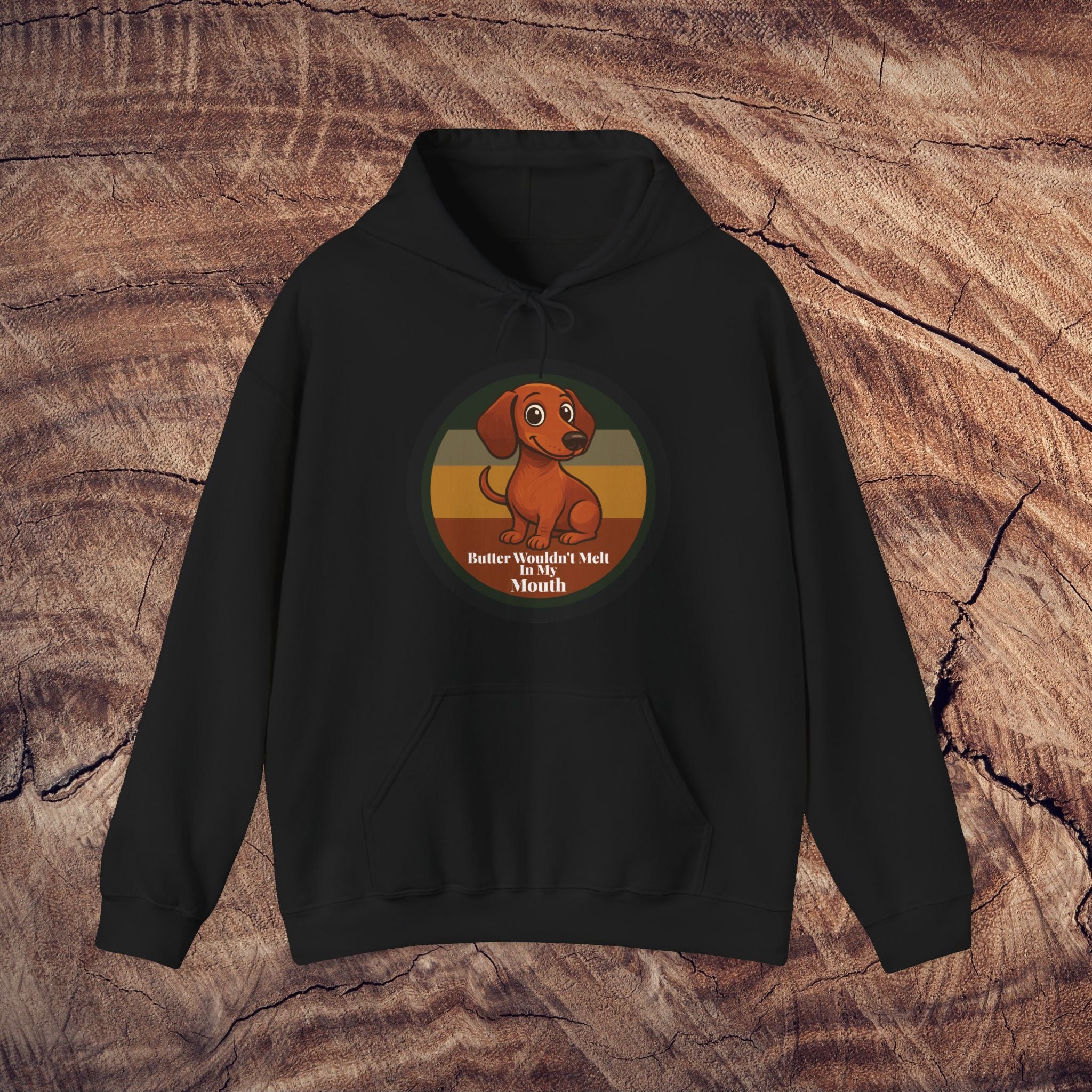 Dachshund Pride Unisex Hooded Sweatshirt | LGBTQ+ Month Gift, Cozy Pet Lover Apparel, Cute Dog Hoodie, Casual Fashion, Unique Gift Idea