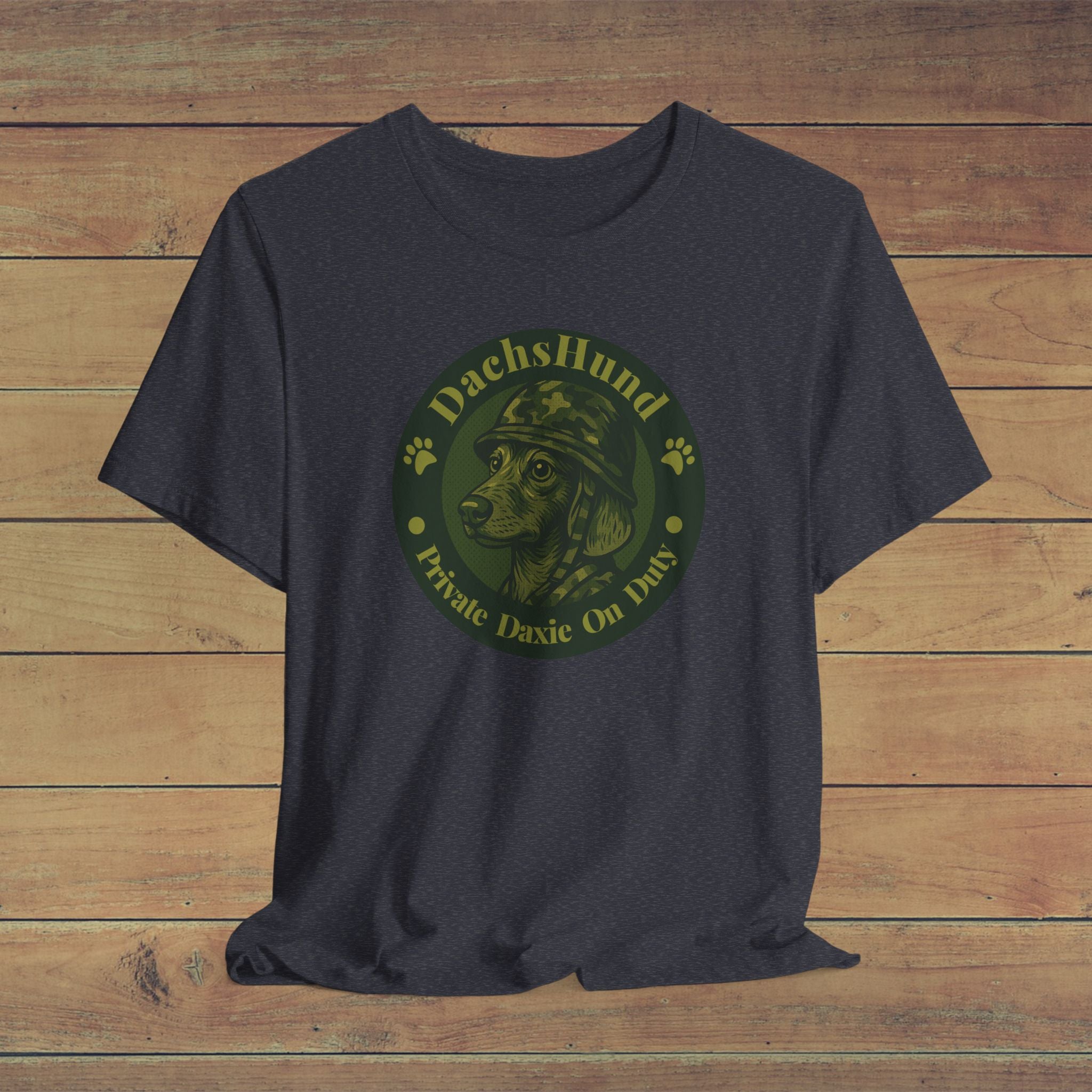 Dachshund Defender Tee – Private Daxie Edition