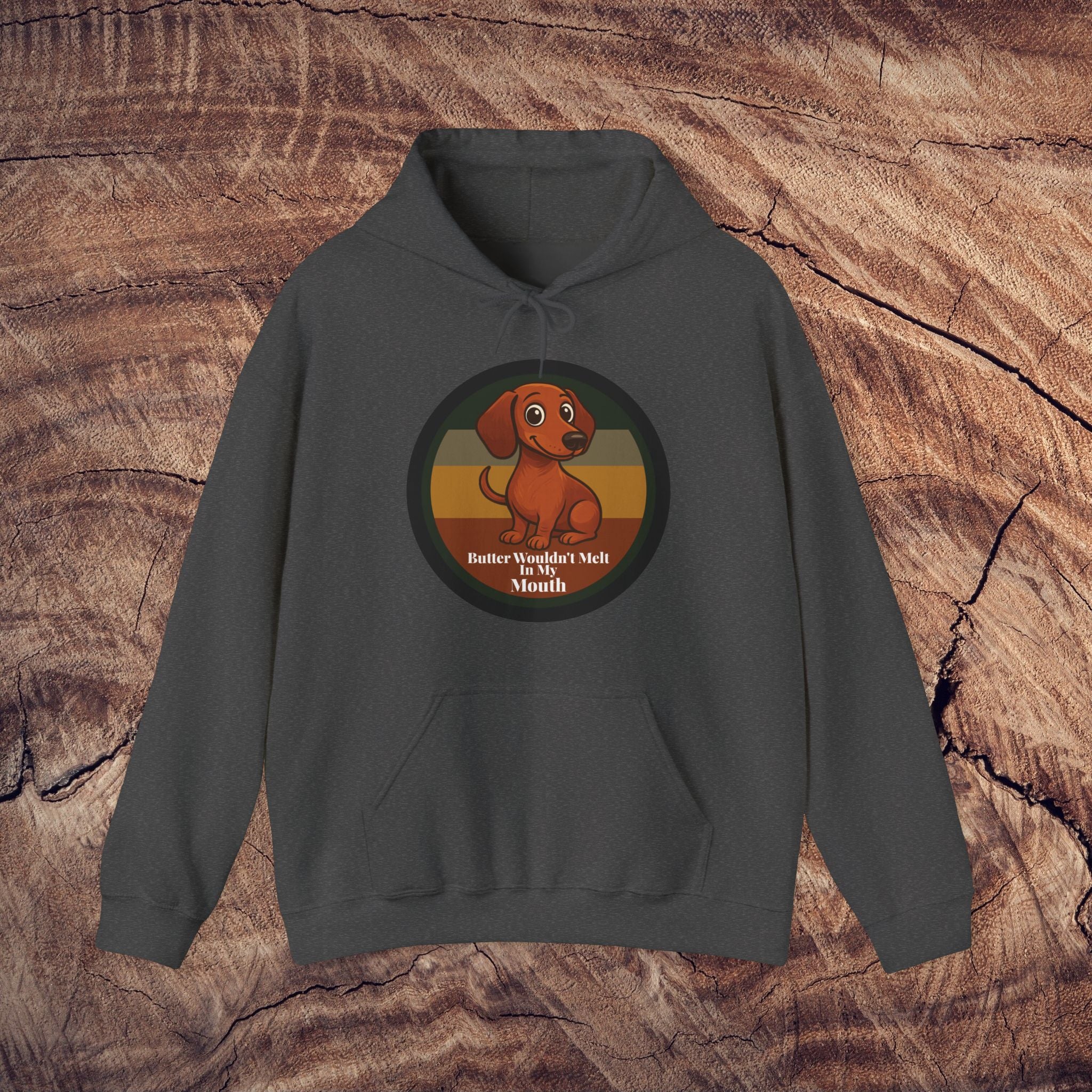 Dachshund Pride Unisex Hooded Sweatshirt | LGBTQ+ Month Gift, Cozy Pet Lover Apparel, Cute Dog Hoodie, Casual Fashion, Unique Gift Idea