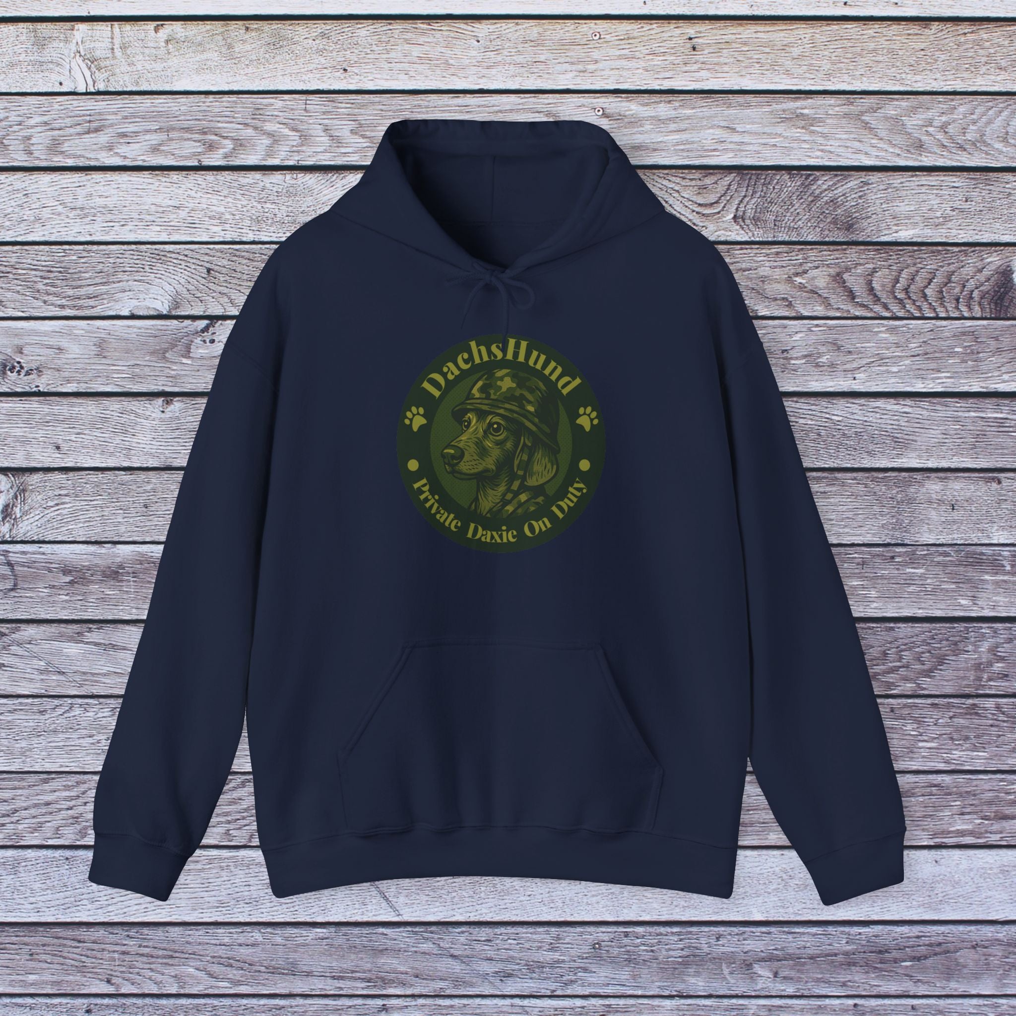 Reporting for Cuddle Duty – Doxie Hoodie