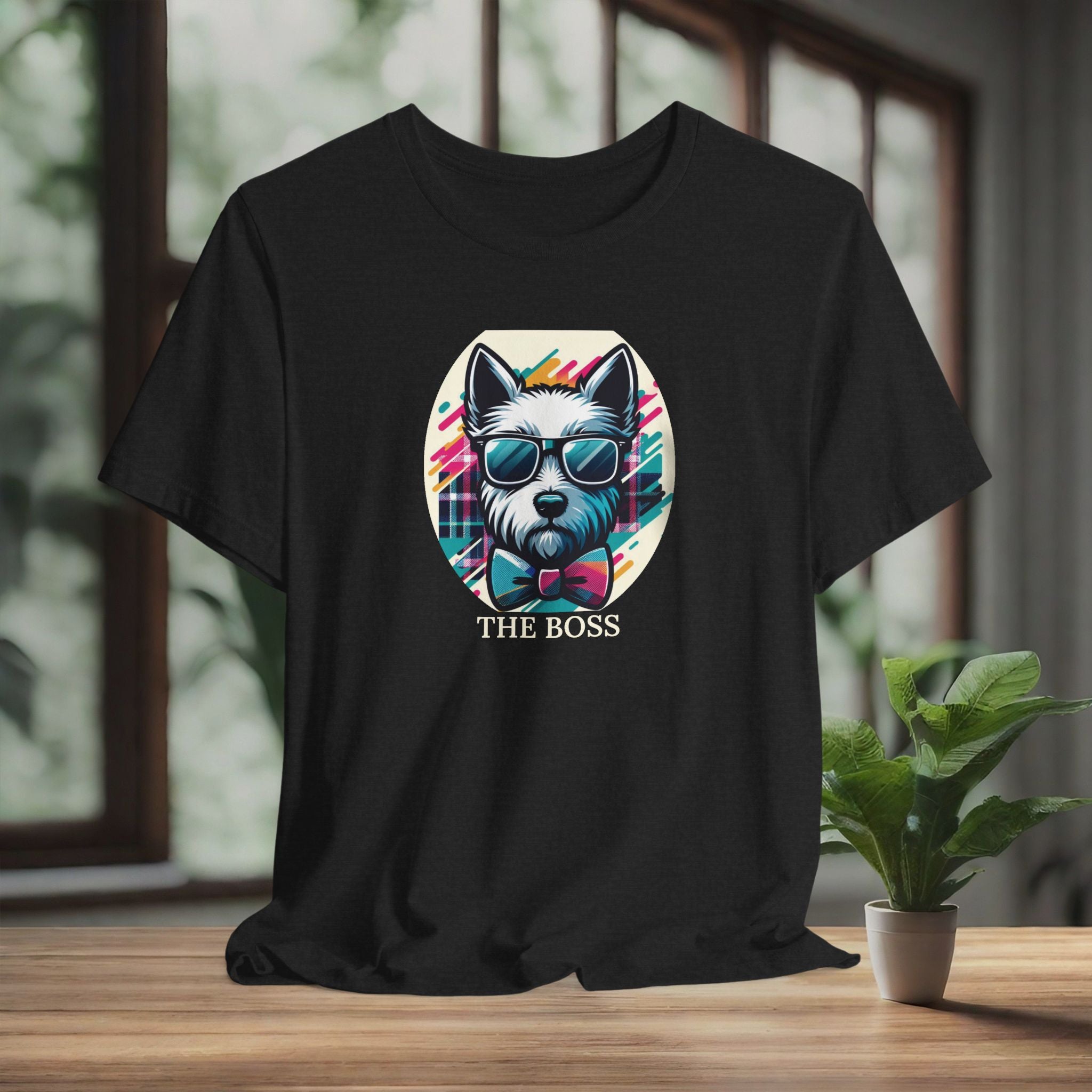 Cool Dog 'The Boss' Unisex Jersey Tee - Fun & Casual Wear