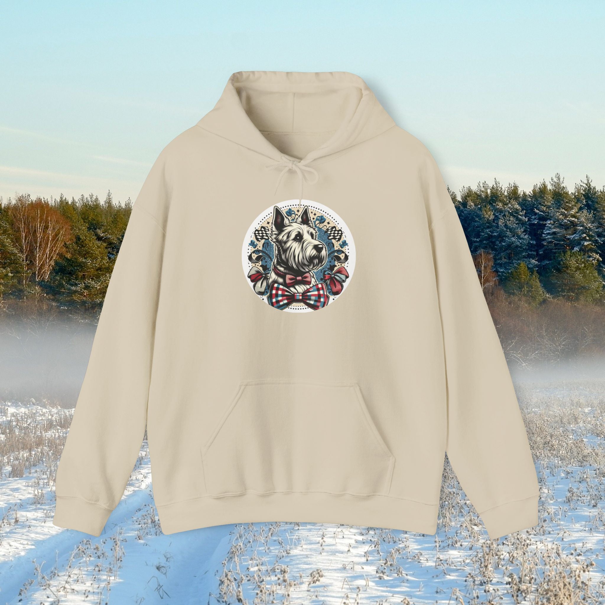West Highland Terrier Hoodie - Cozy Unisex Pullover Sweatshirt for Dog Lovers