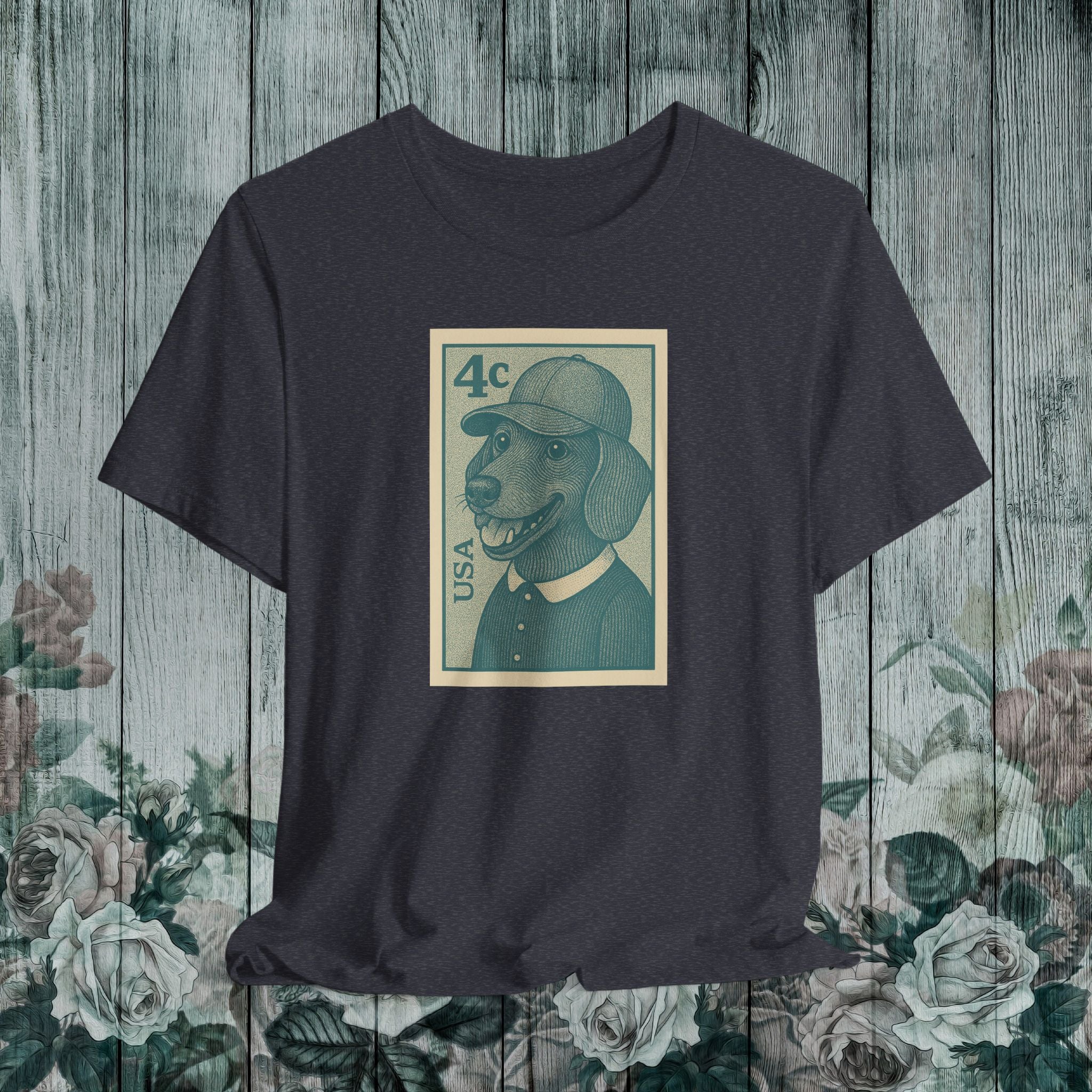 Vintage Dog Illustration Tee, Funny Pet Lover Shirt, Gift for Dog Owners, Animal Lover Apparel, Casual & Stylish T-Shirt