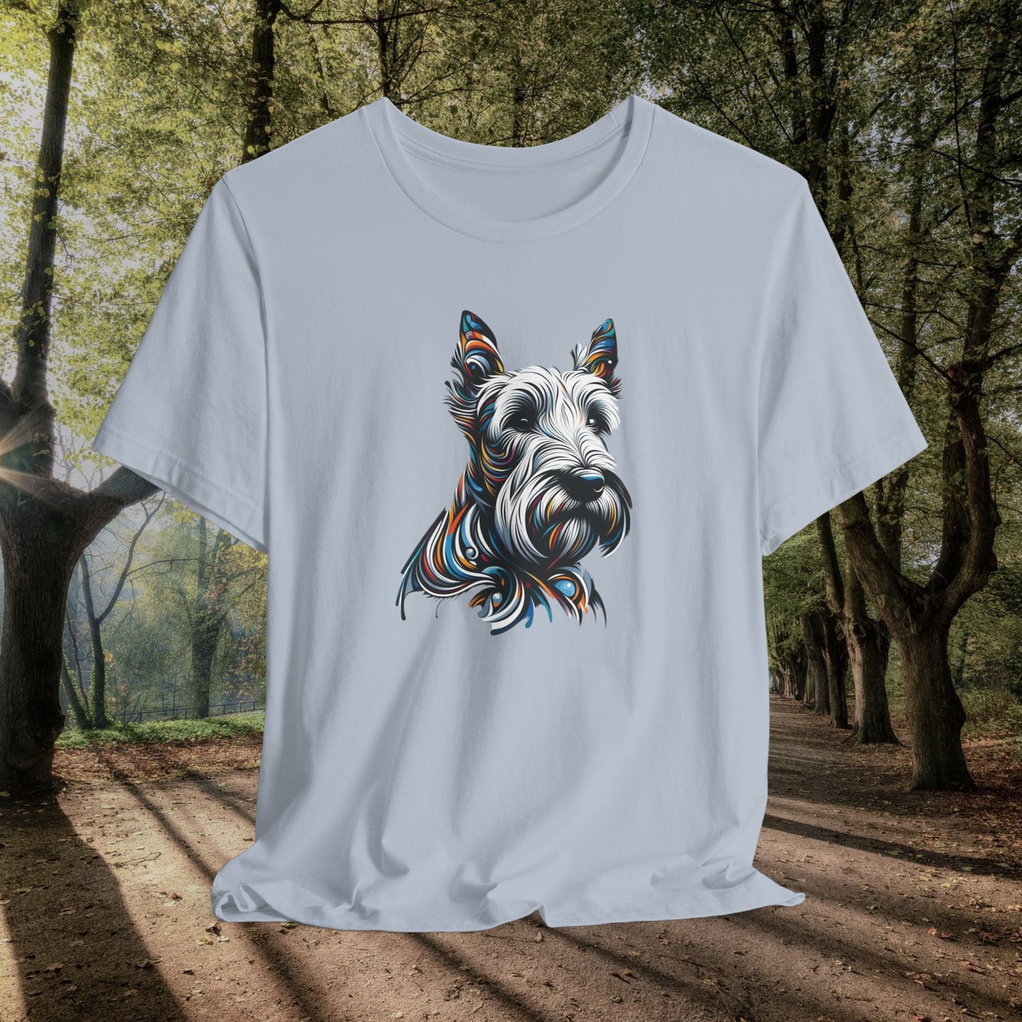 Artistic Dog Lover Tee - Unisex Jersey Short Sleeve Shirt