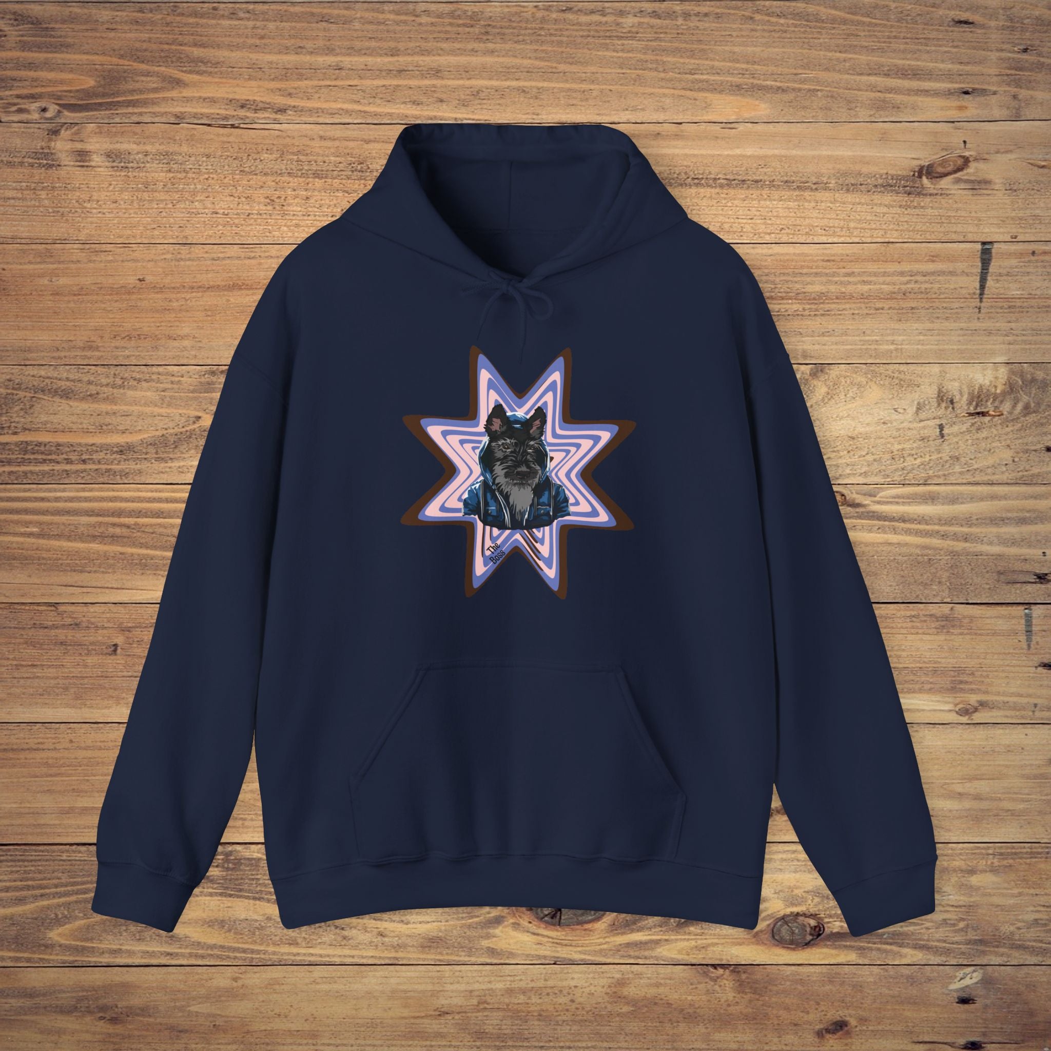 Starry Cat Unisex Hoodie - Cozy Blend for Pet Lovers