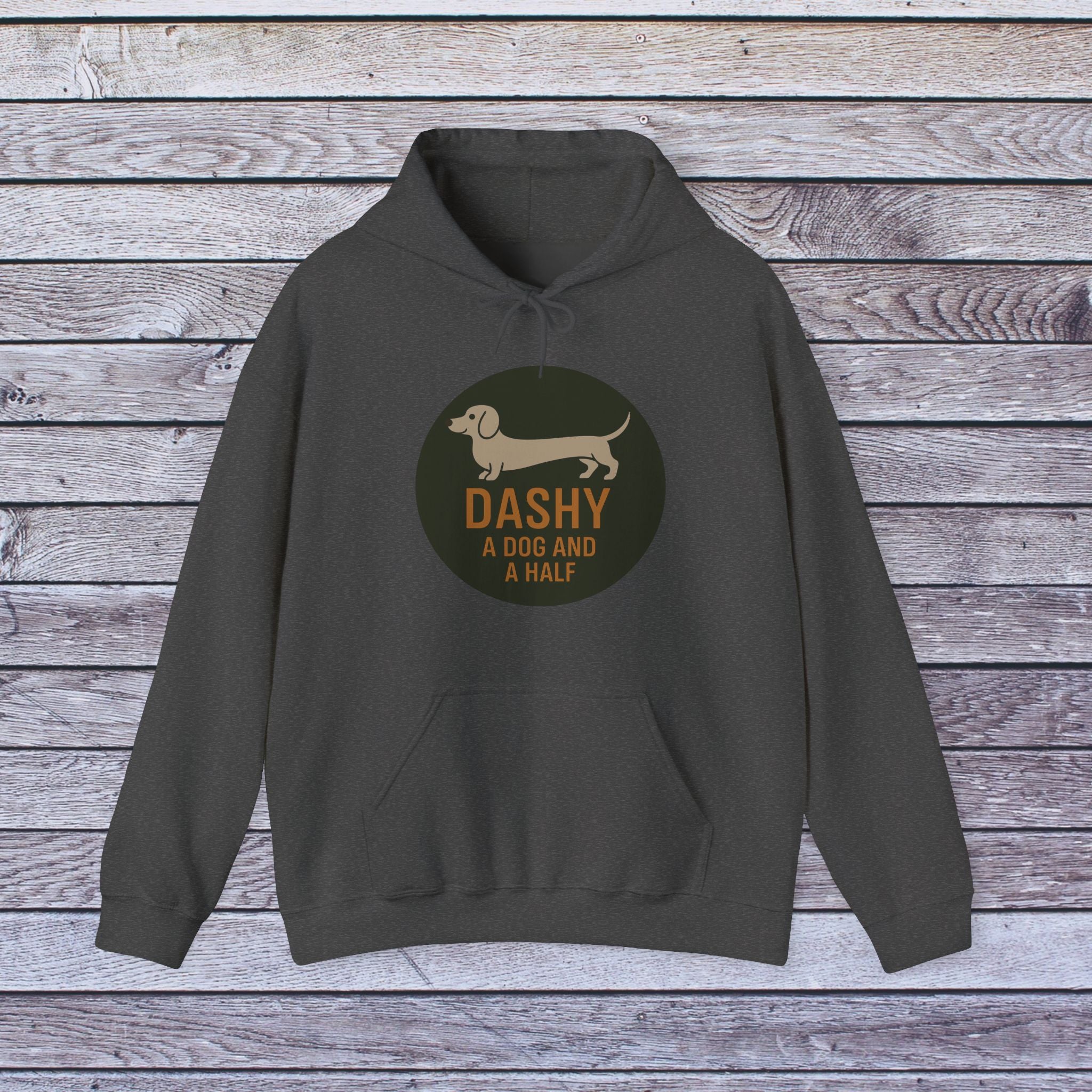 Dachshund Lover's Hoodie, Dashy Dog Sweatshirt, Funny Pet Hoodie, Gift for Dog Owners, Unisex Casual Apparel