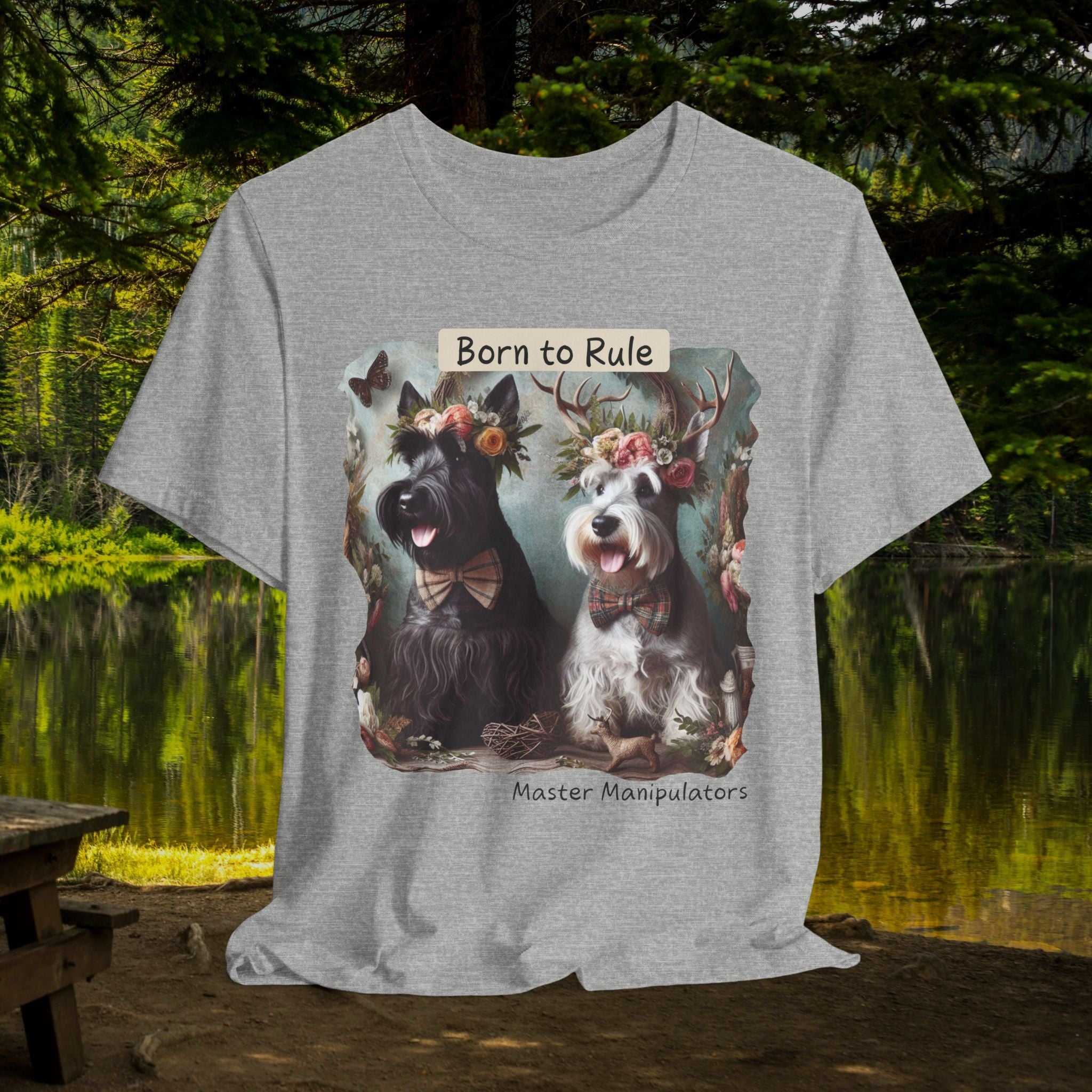 Born to Rule Unisex Jersey Tee - Perfect for Dog Lovers