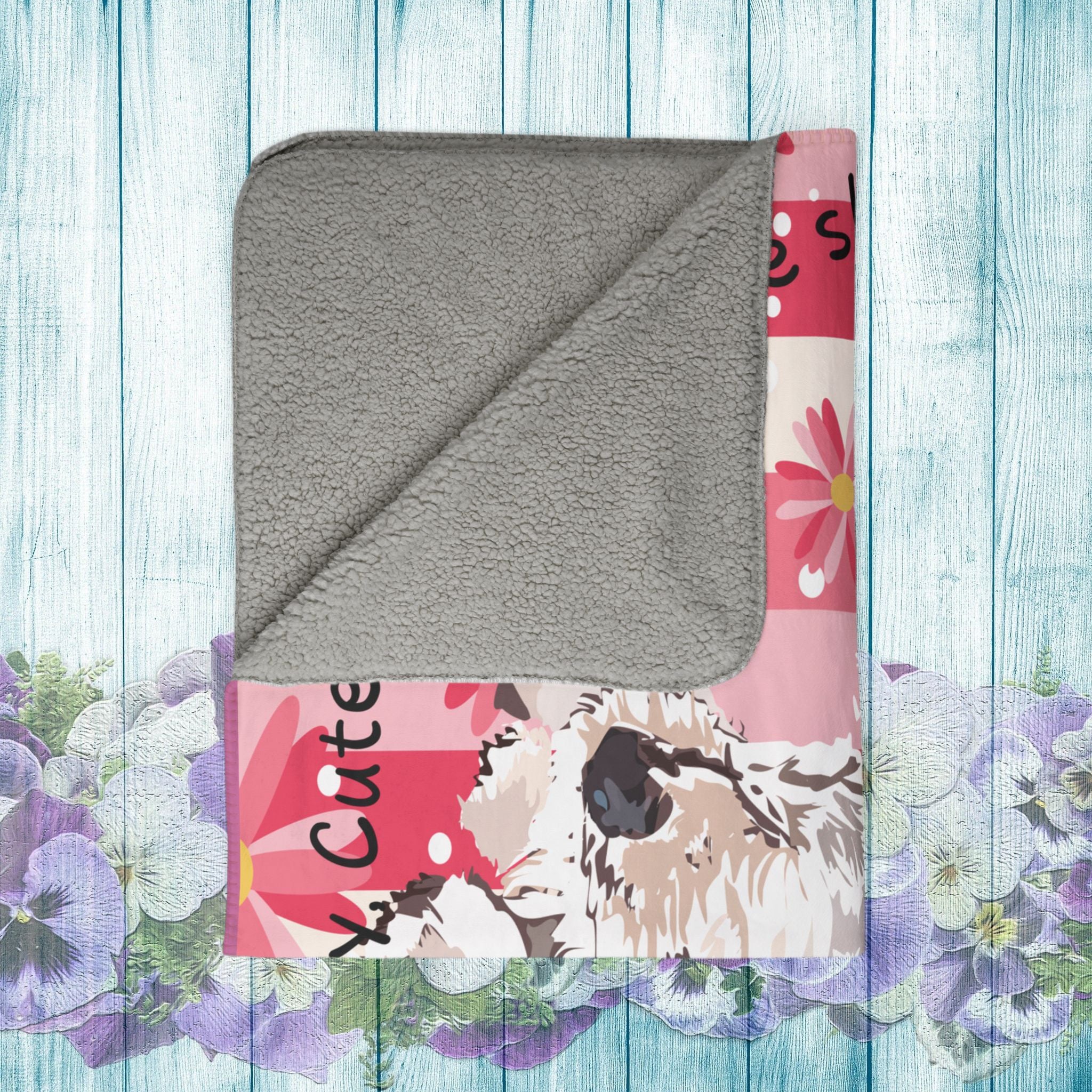 Fleece Sherpa Blanket