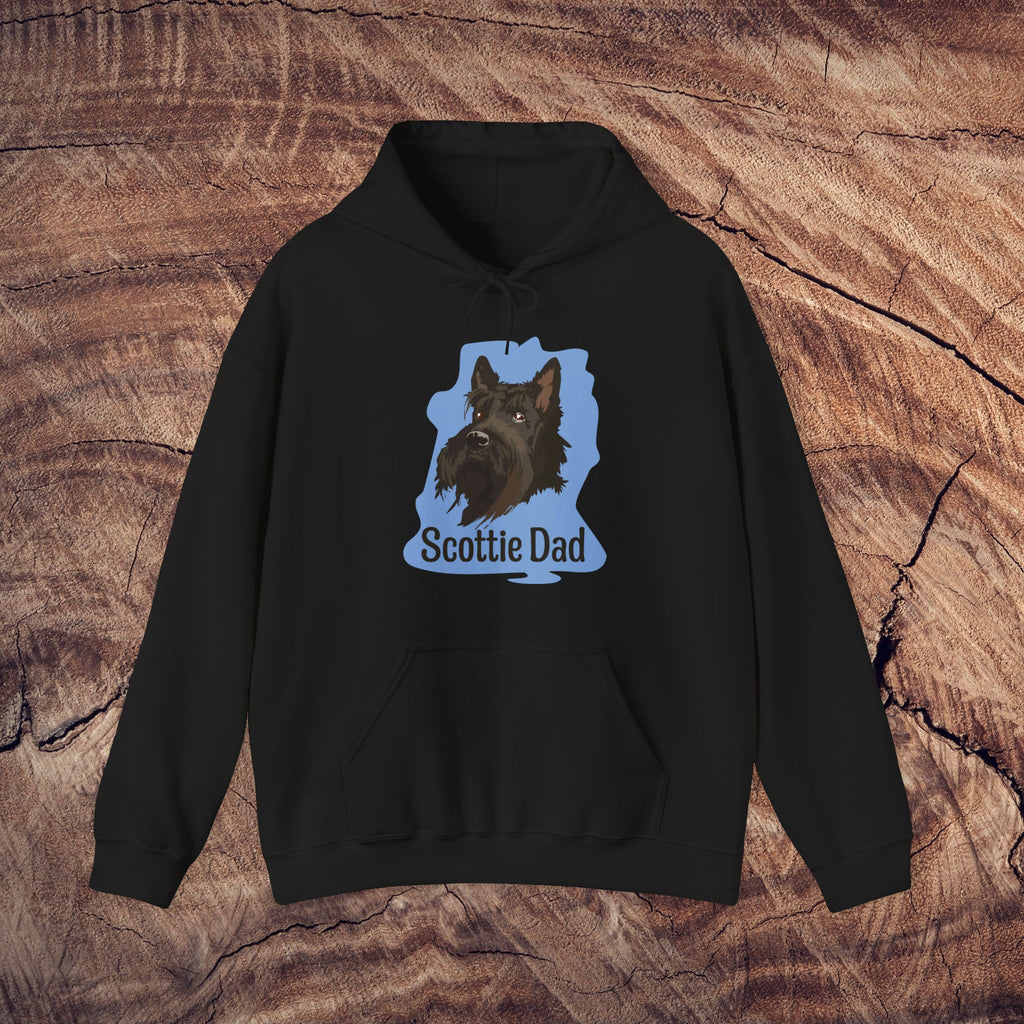 Scottie Dad Unisex Hoodie – Perfect Gift for Dog Lovers
