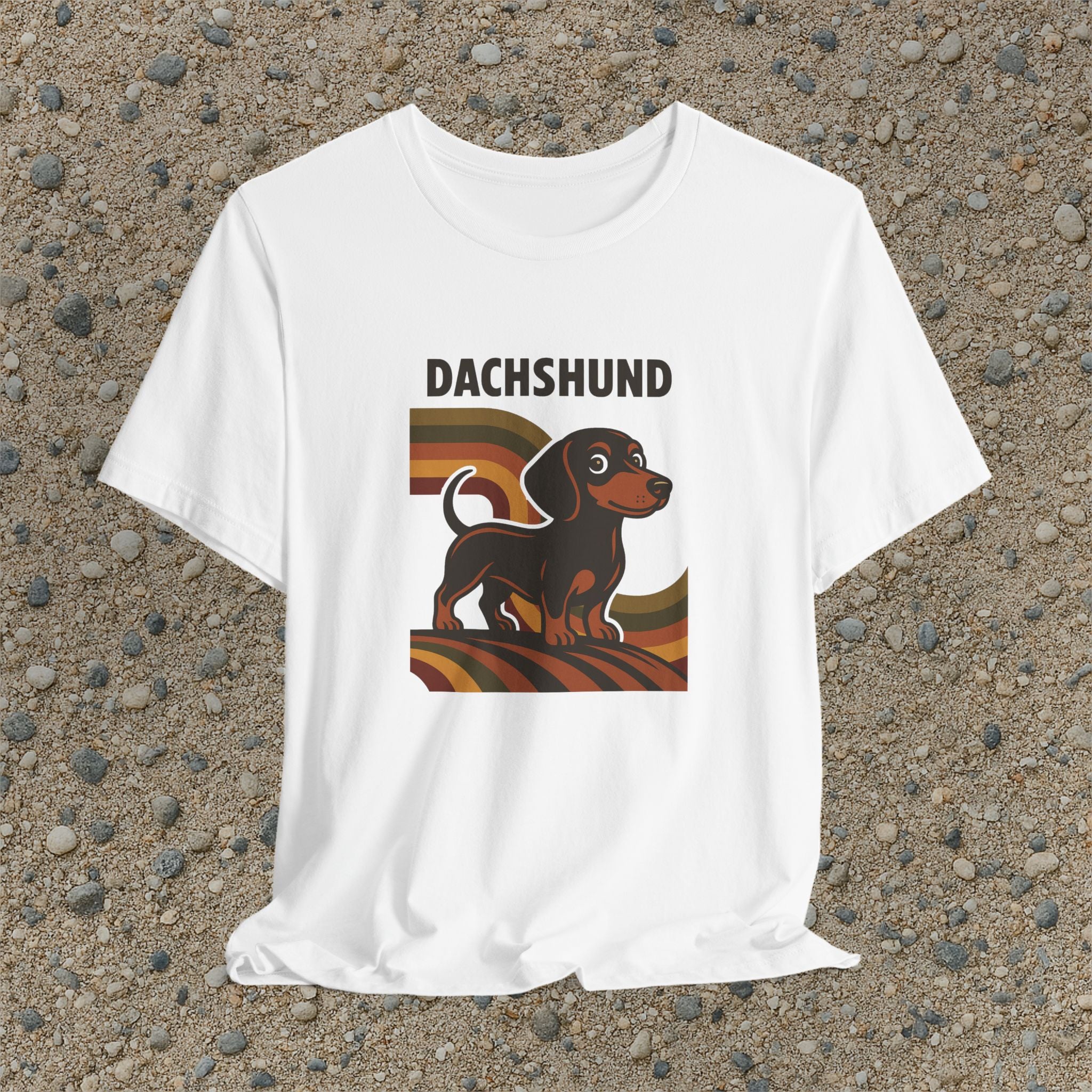 Dachshund Retro Unisex T-Shirt, Dog Lover Gift, Animal Lover Tee, Cute Graphic Shirt, Pet Owner Apparel