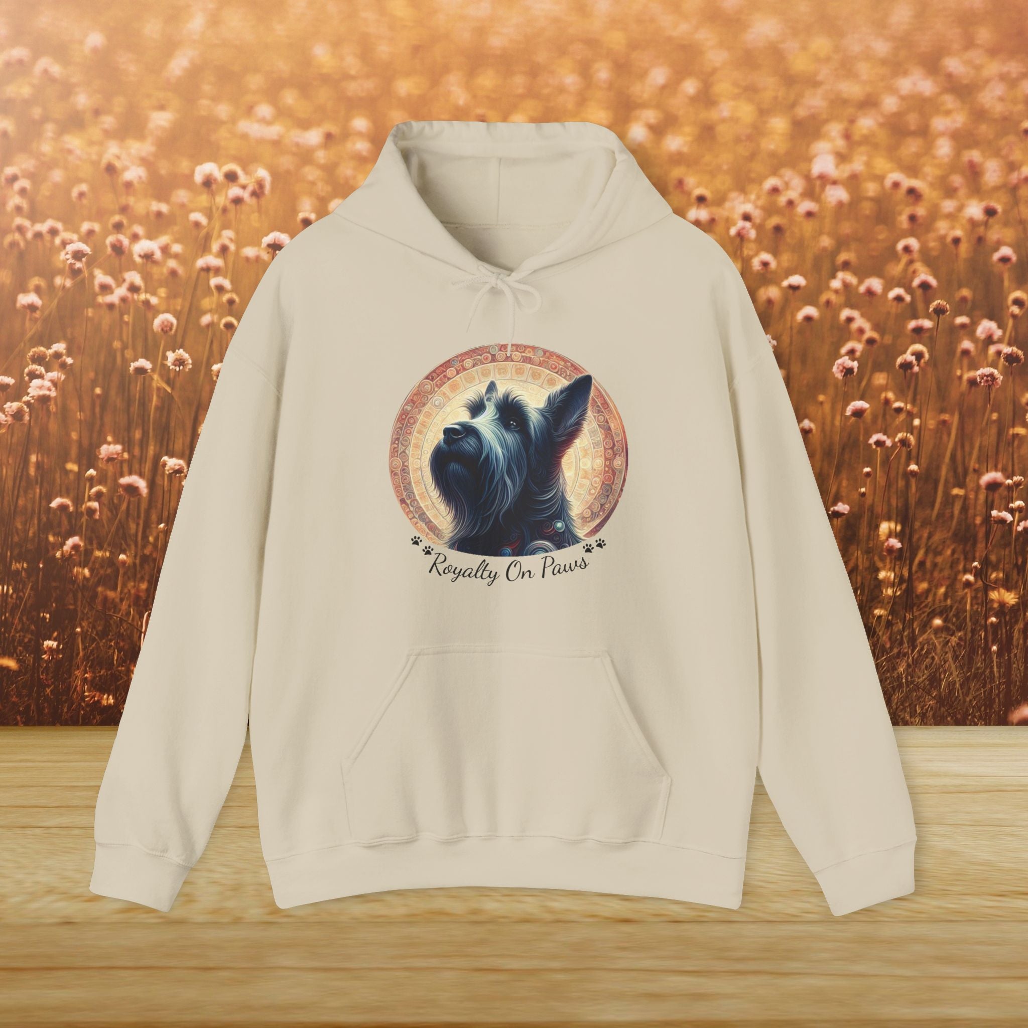 Royalty On Paws Hoodie - Cozy Unisex Heavy Blend™ Sweatshirt for Dog Lovers