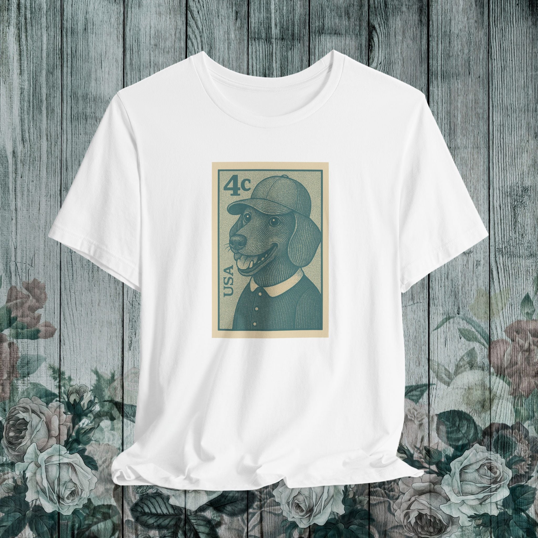 Vintage Dog Illustration Tee, Funny Pet Lover Shirt, Gift for Dog Owners, Animal Lover Apparel, Casual & Stylish T-Shirt