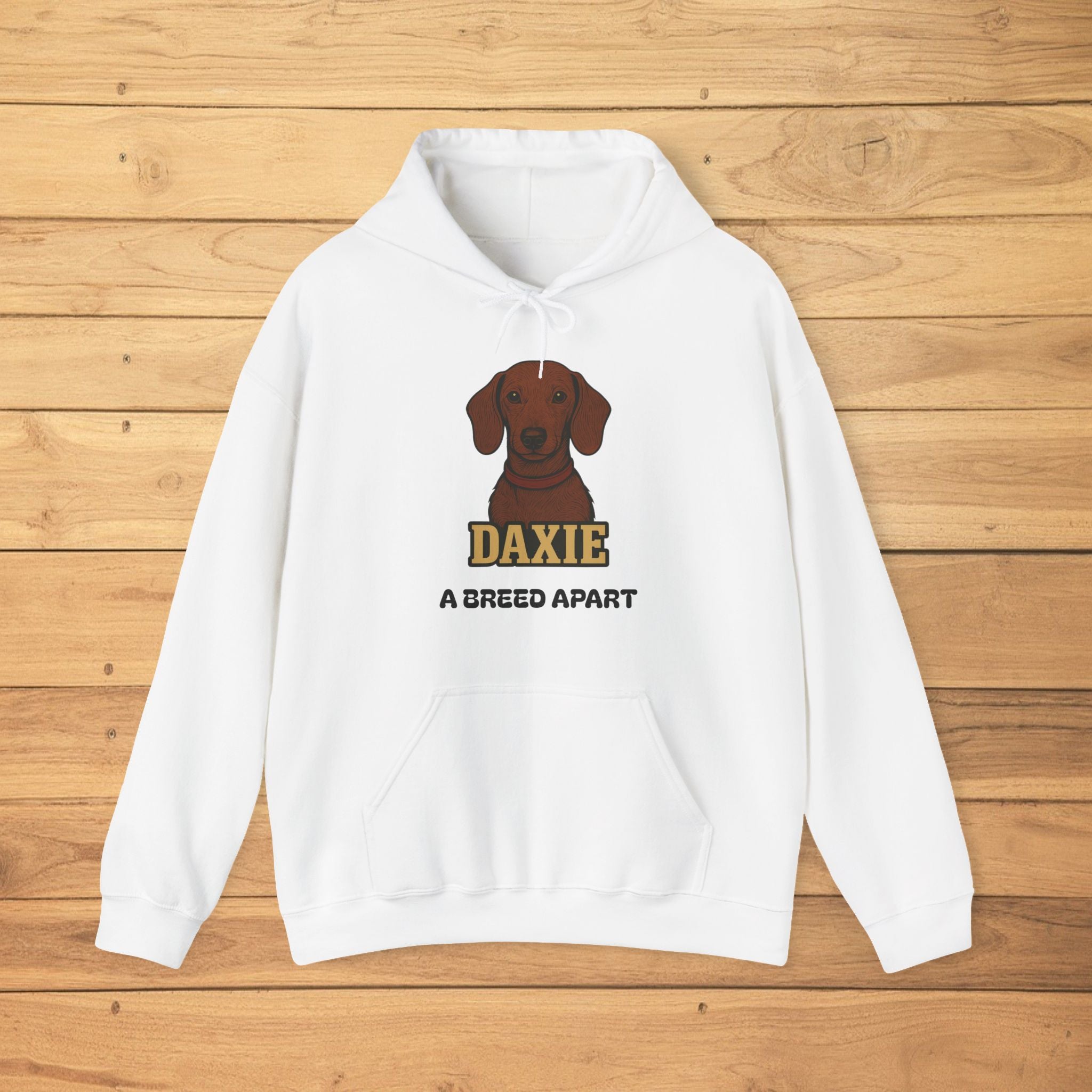 Dachshund Lover's Hoodie, Cozy Dog Sweatshirt, Unisex Pullover for Dog Owners, Gift for Pet Lovers, Cute Dachshund Apparel