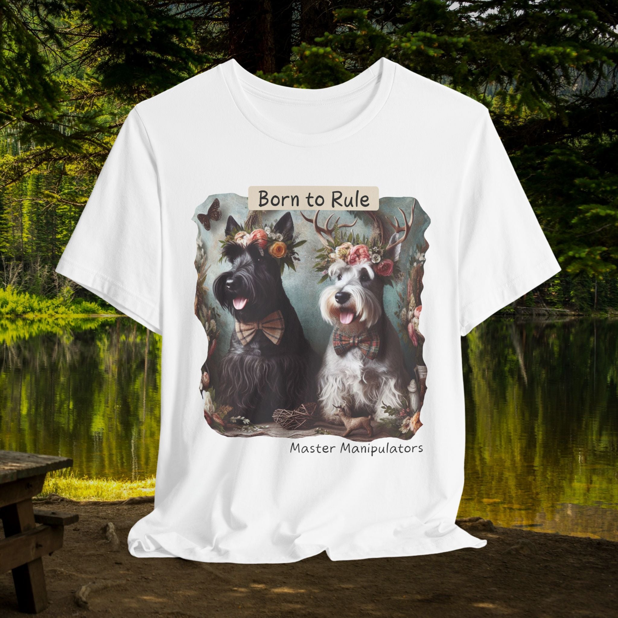 Born to Rule Unisex Jersey Tee - Perfect for Dog Lovers