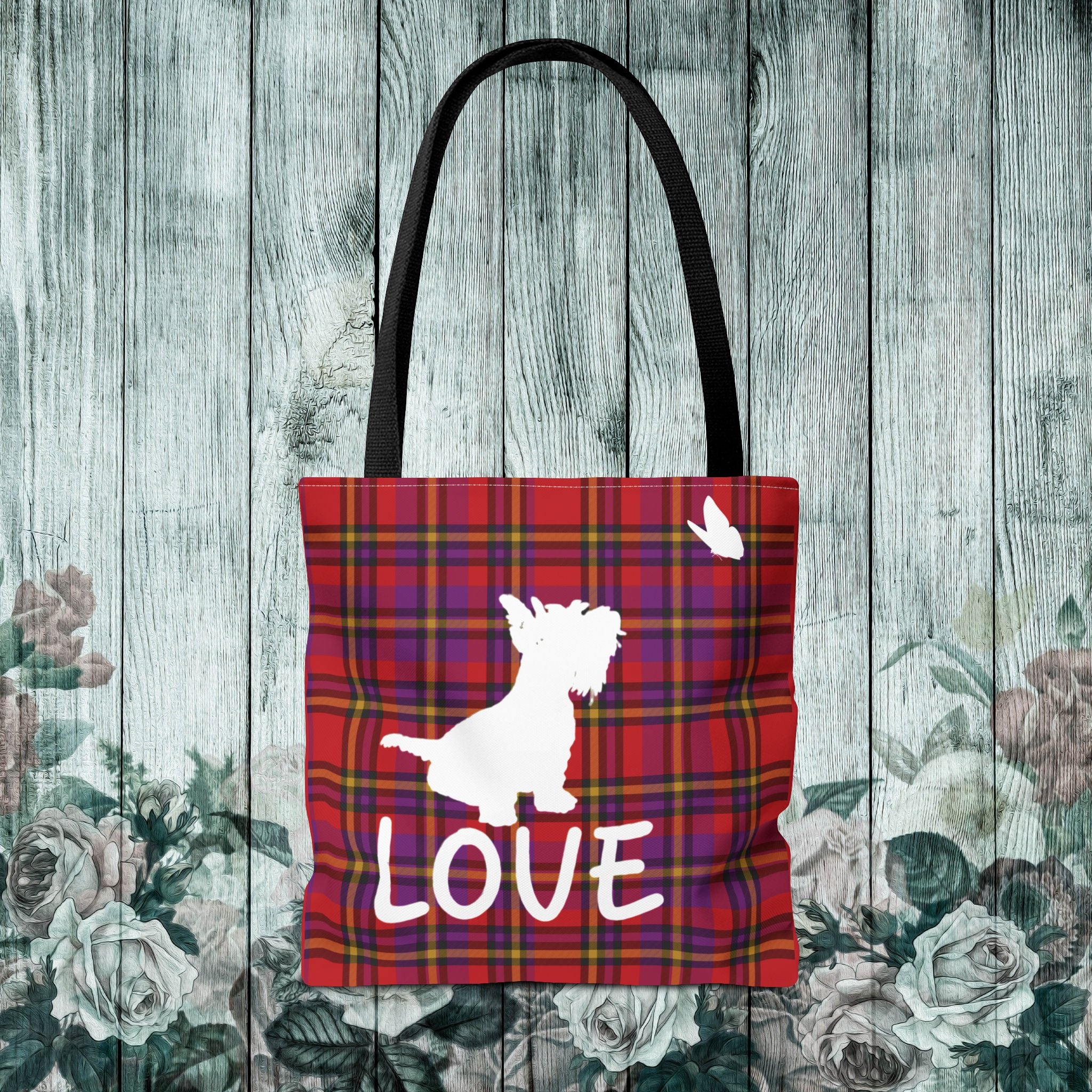Scottish Terrier Love Tote Bag - Stylish Dog Lover's Carryall