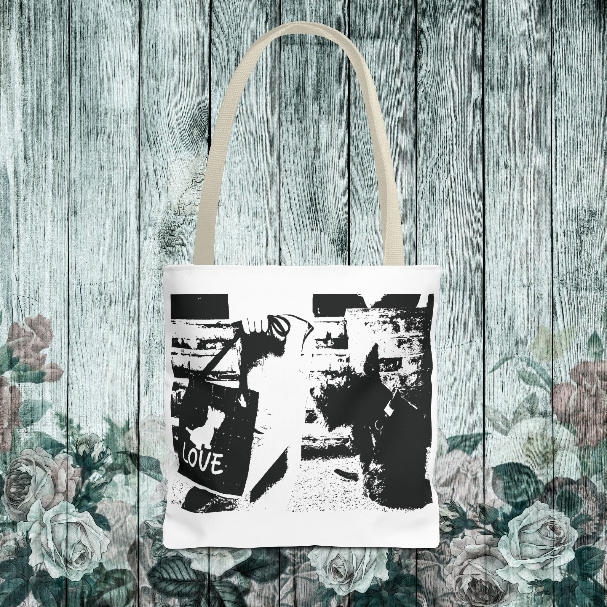 Love Tote Bag | Stylish Canvas Bag for Everyday Use | Perfect Gift for Pet Lovers