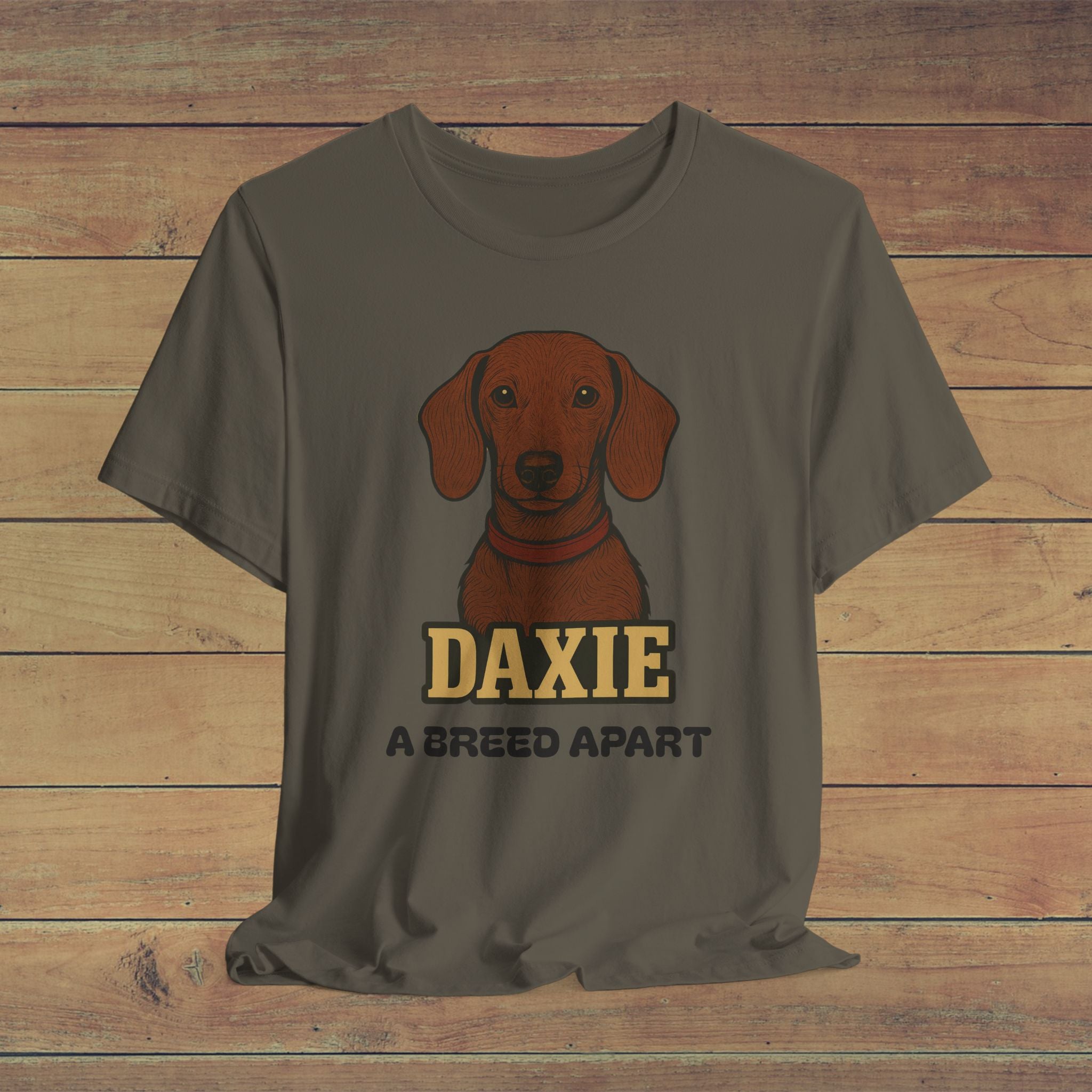 Dachshund Lover Tee, Dog Mom Shirt, Animal Adoption Gift, Pet Parent Apparel, Cute Dog Graphic T-Shirt, Gift for Dog Lovers
