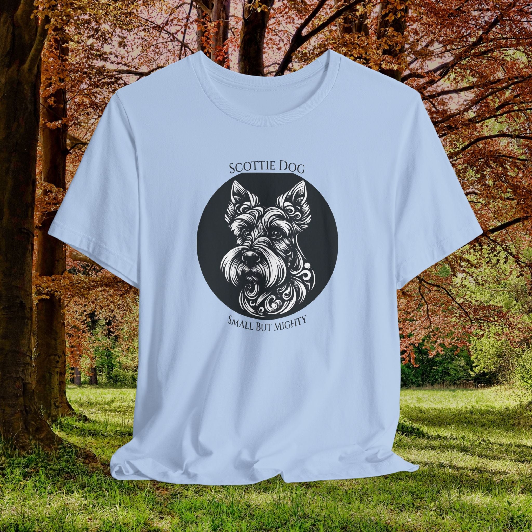Scottie Dog Unisex T-Shirt - Small but Mighty