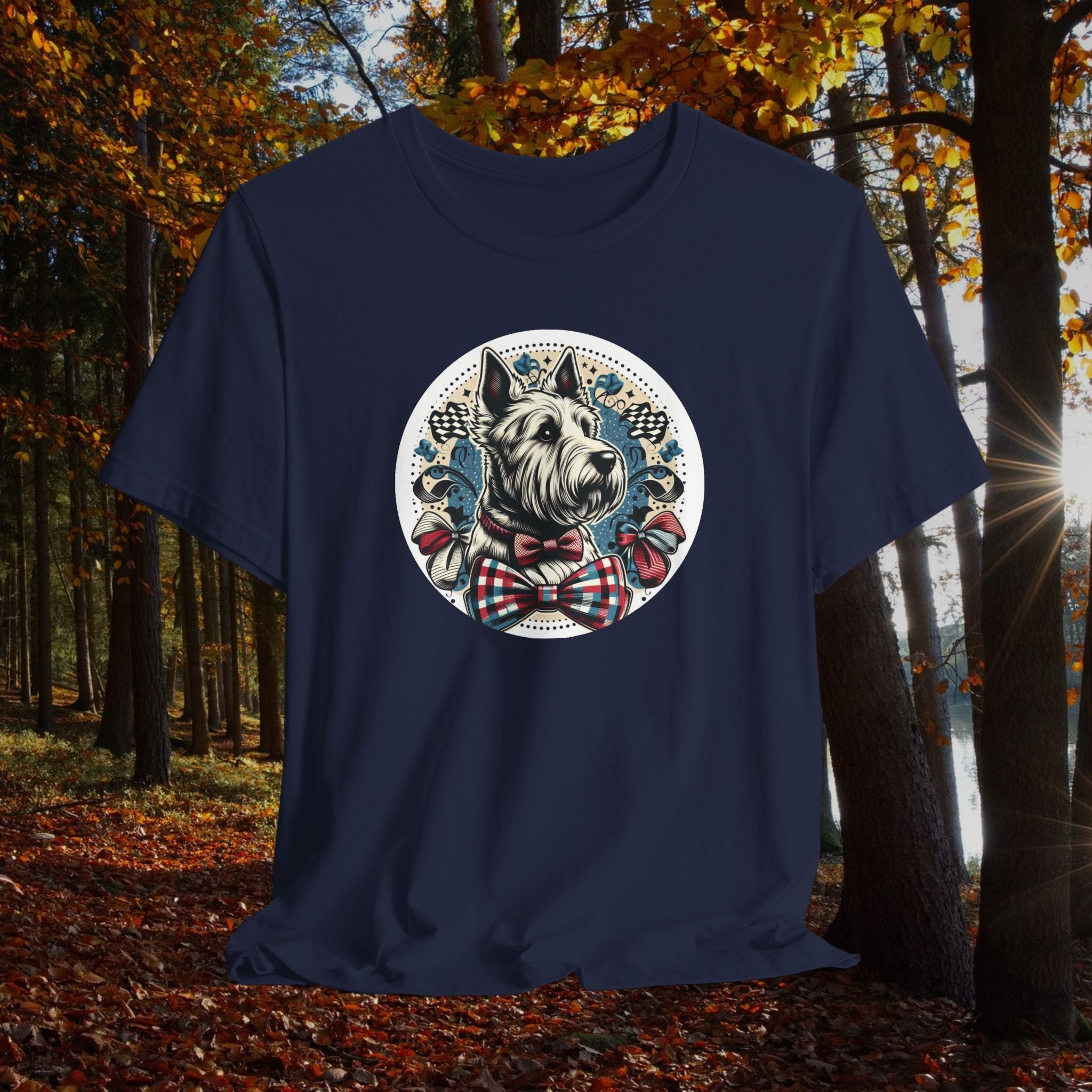 Scottish Terrier Graphic Tee – Fun Pet Lover T-Shirt for Dog Enthusiasts