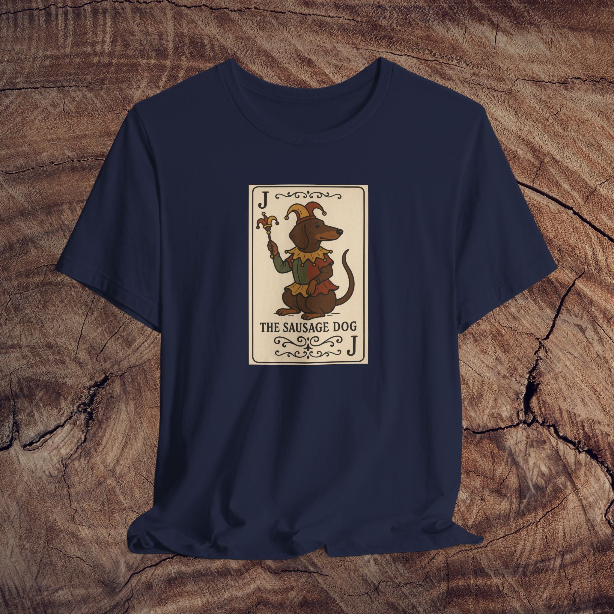 Dachshund Joker Tee – Your Wild Card Look
