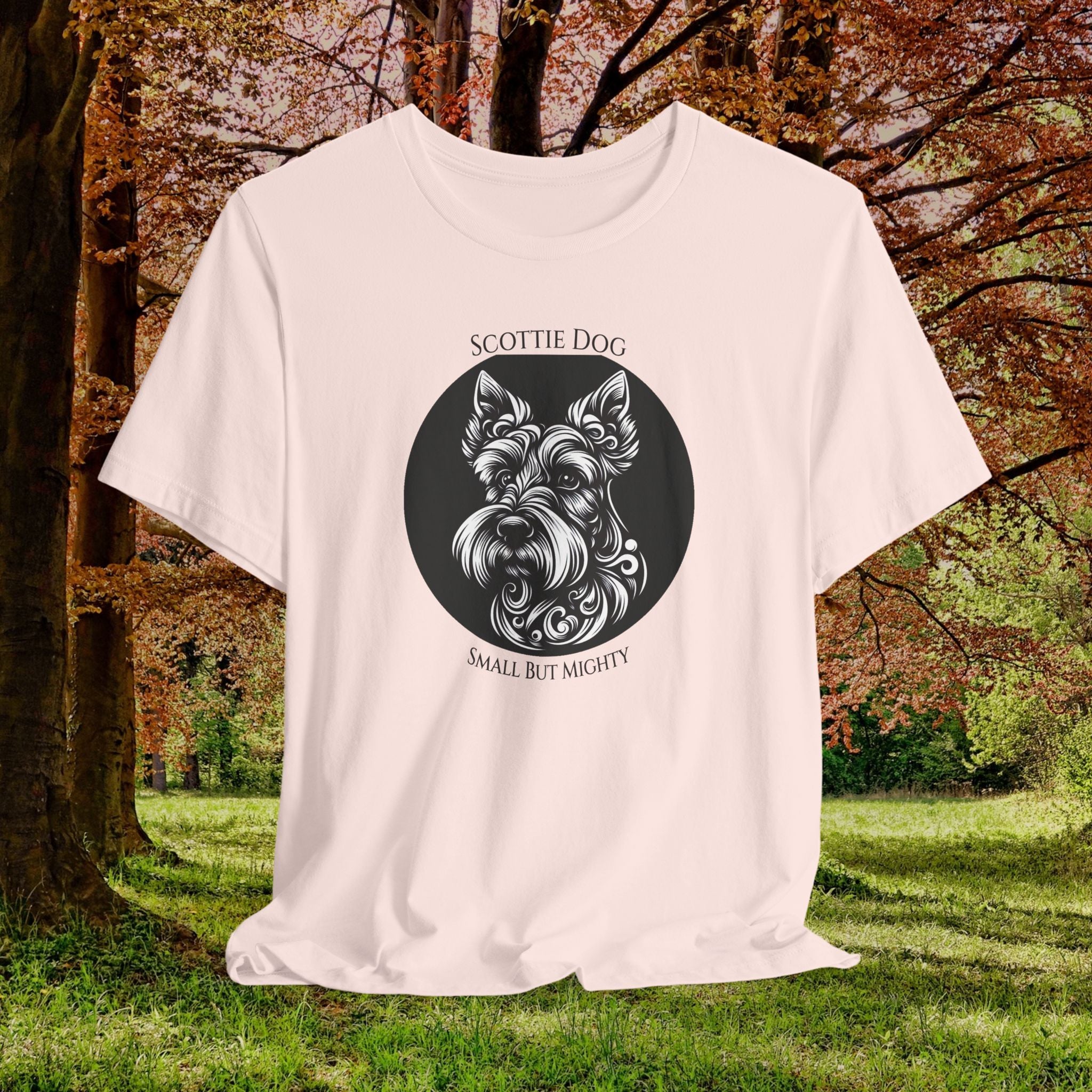Scottie Dog Unisex T-Shirt - Small but Mighty