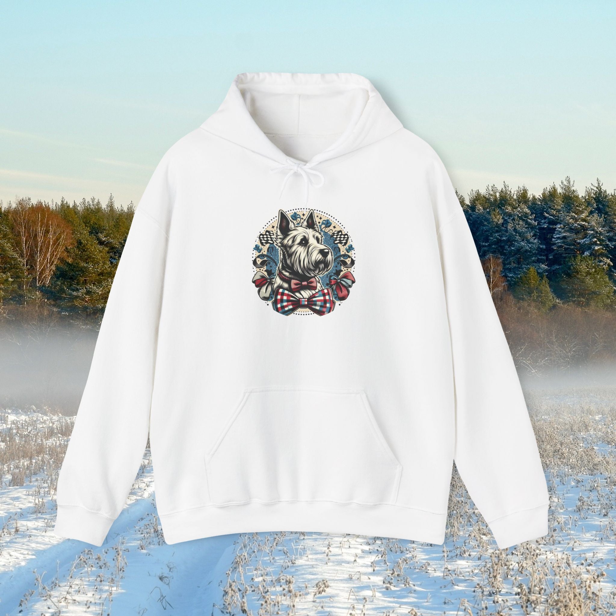 West Highland Terrier Hoodie - Cozy Unisex Pullover Sweatshirt for Dog Lovers