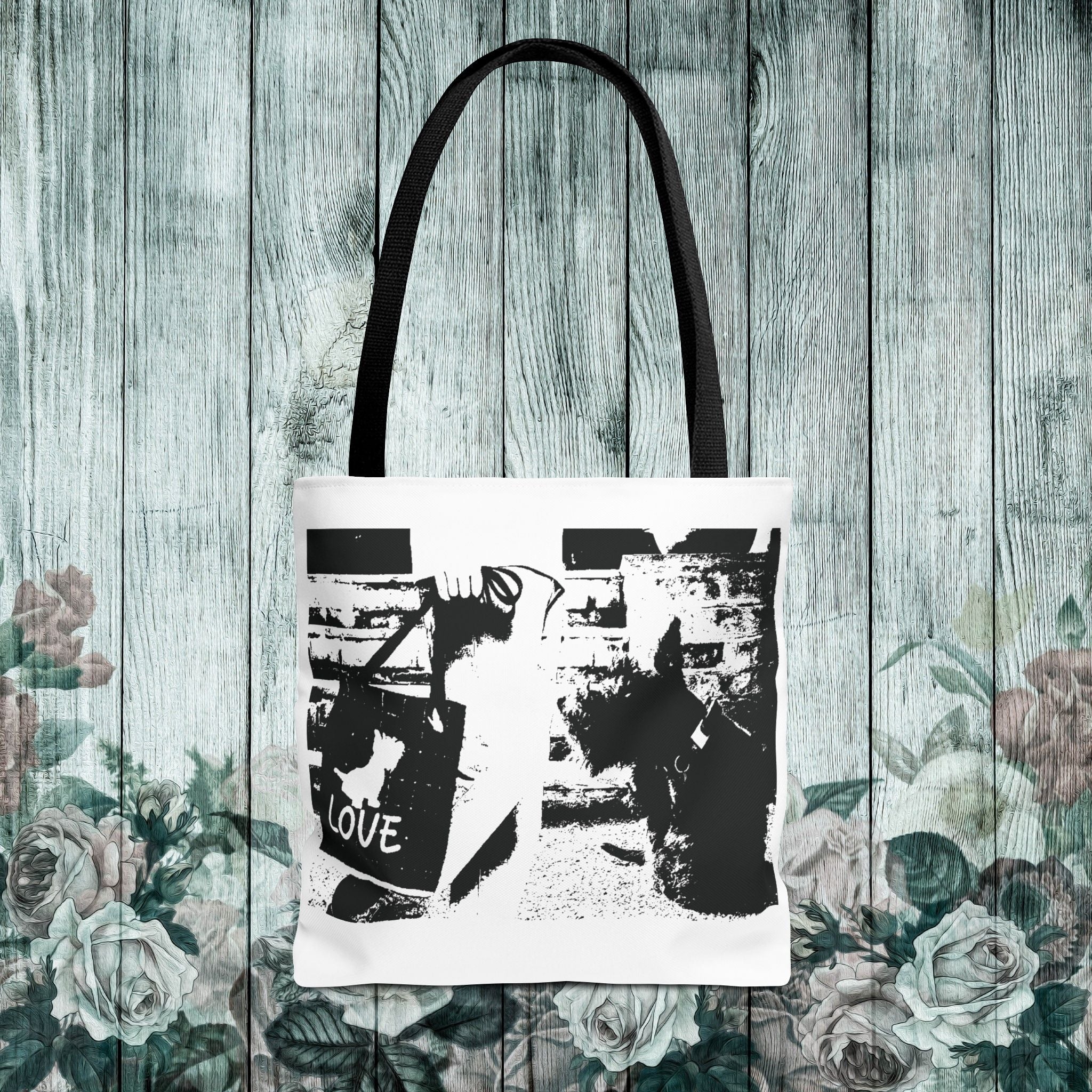Love Tote Bag | Stylish Canvas Bag for Everyday Use | Perfect Gift for Pet Lovers